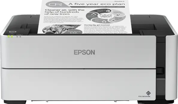 Epson EcoTank M1180 A4 Mono Tanklı Inkjet Yazıcı – 20 ppm, 11.000 Sayfa Mürekkep, Wi-Fi & Ethernet