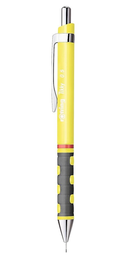 Rotring Veratil Kalem  Tikky Neon Sarı 0.5 mm Mekanik Kurşun Kalem