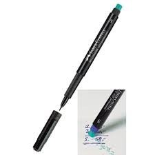 Faber-Castell Asetat Kalemi Permanent (S) Mavi