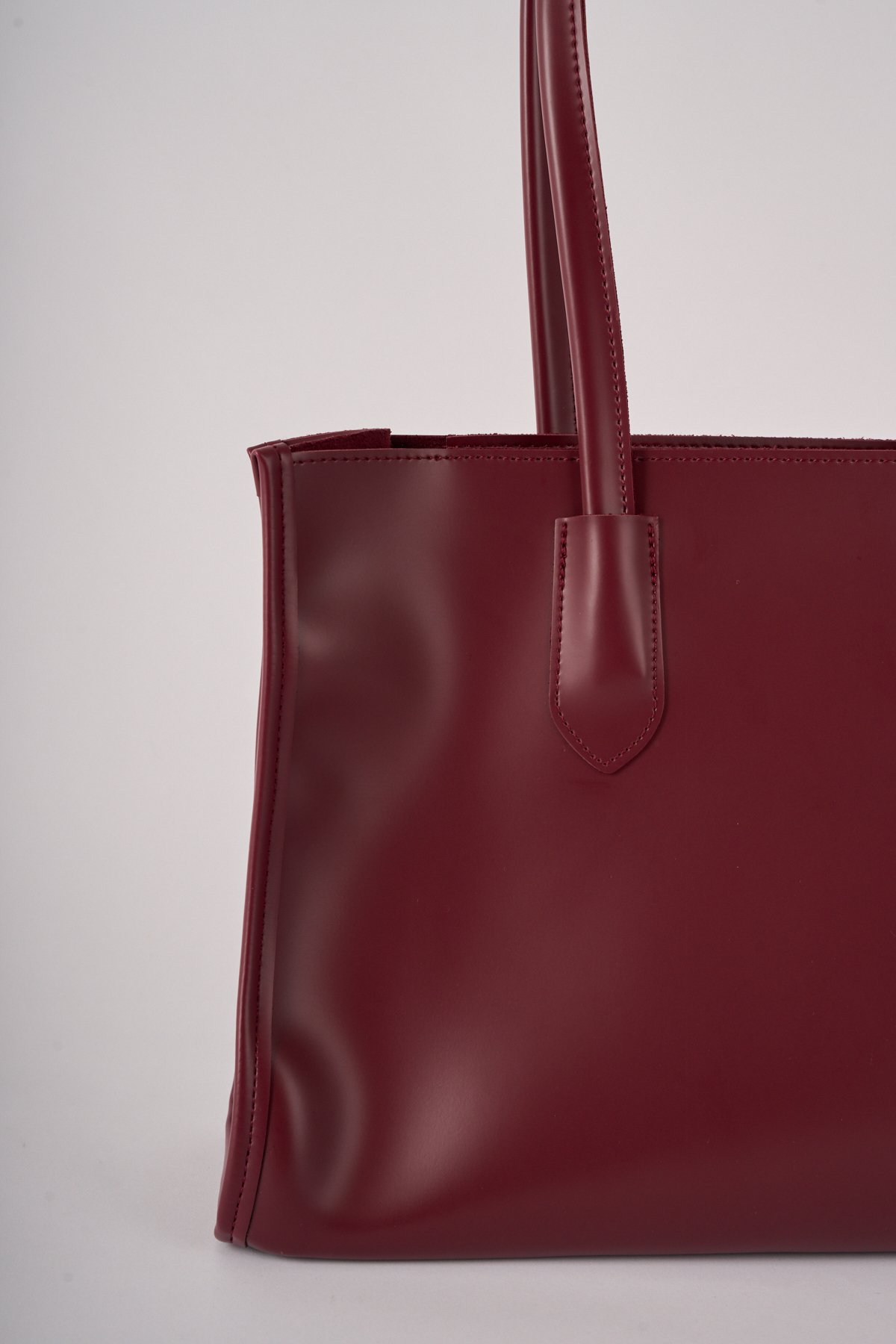 Kadın Shopper Bag Omuz Çantası Ruby - Bordo