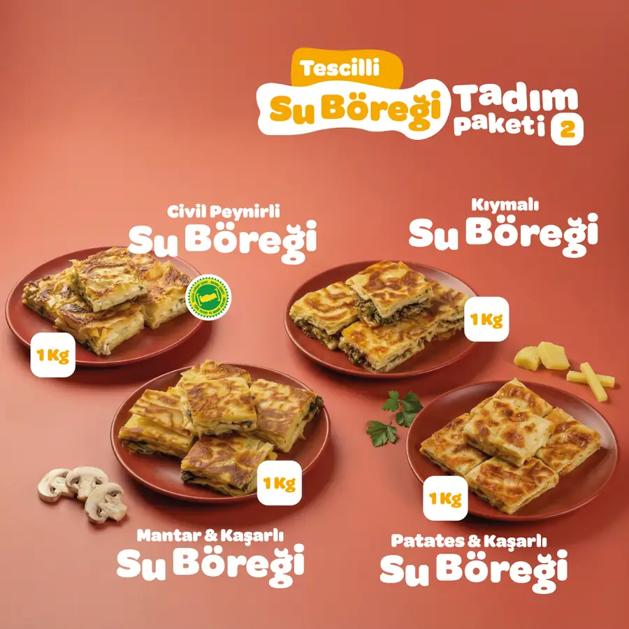 Kampanyalı börek ve yöresel ürün paketleri