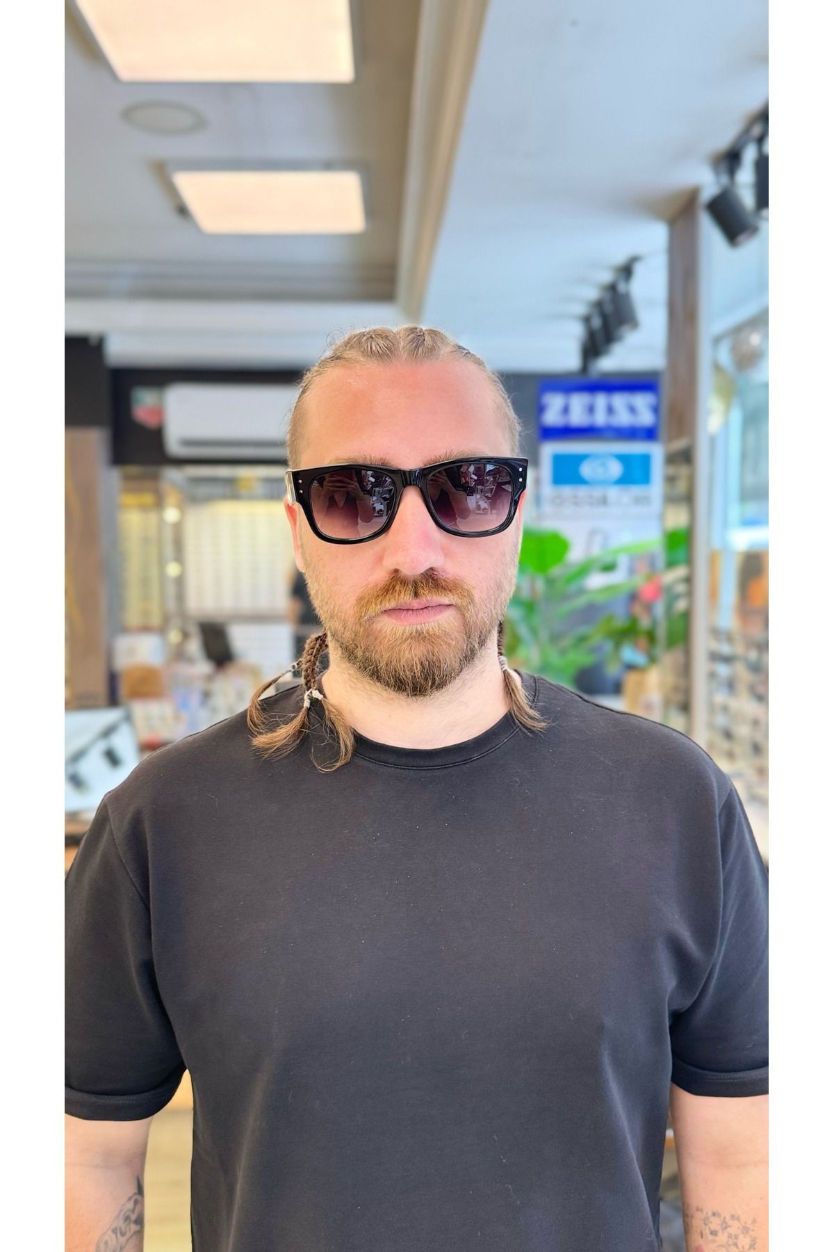 Black 8526 53 C1 Unisex Güneş Gözlüğü