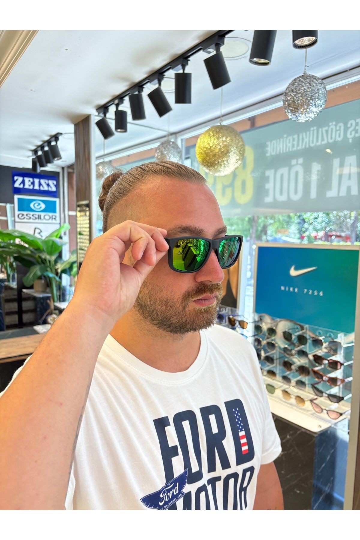 160 Aynalı Polarize Erkek Güneş Gözlüğü