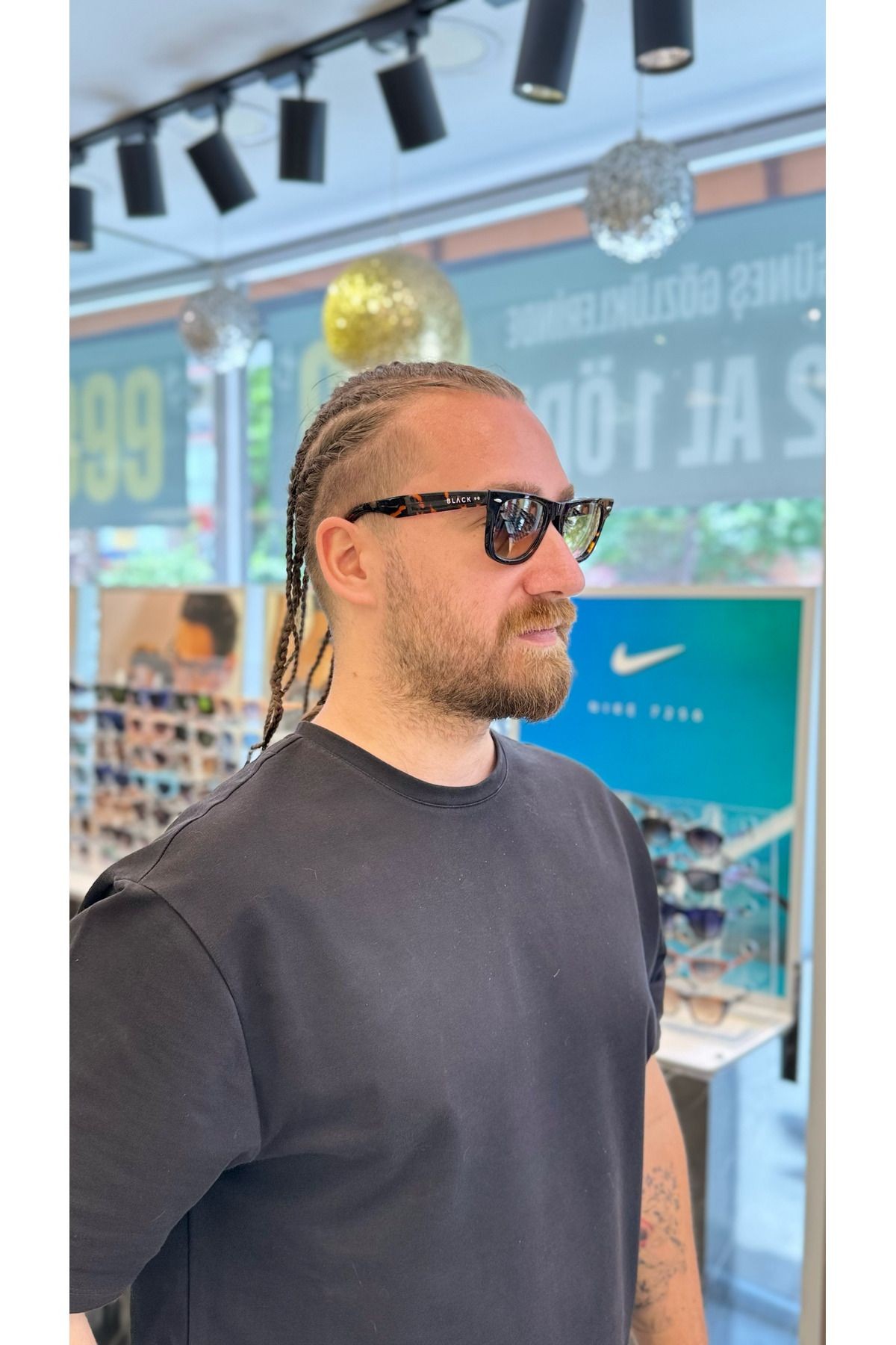 Black 8550 50 C5 Unisex Güneş Gözlüğü