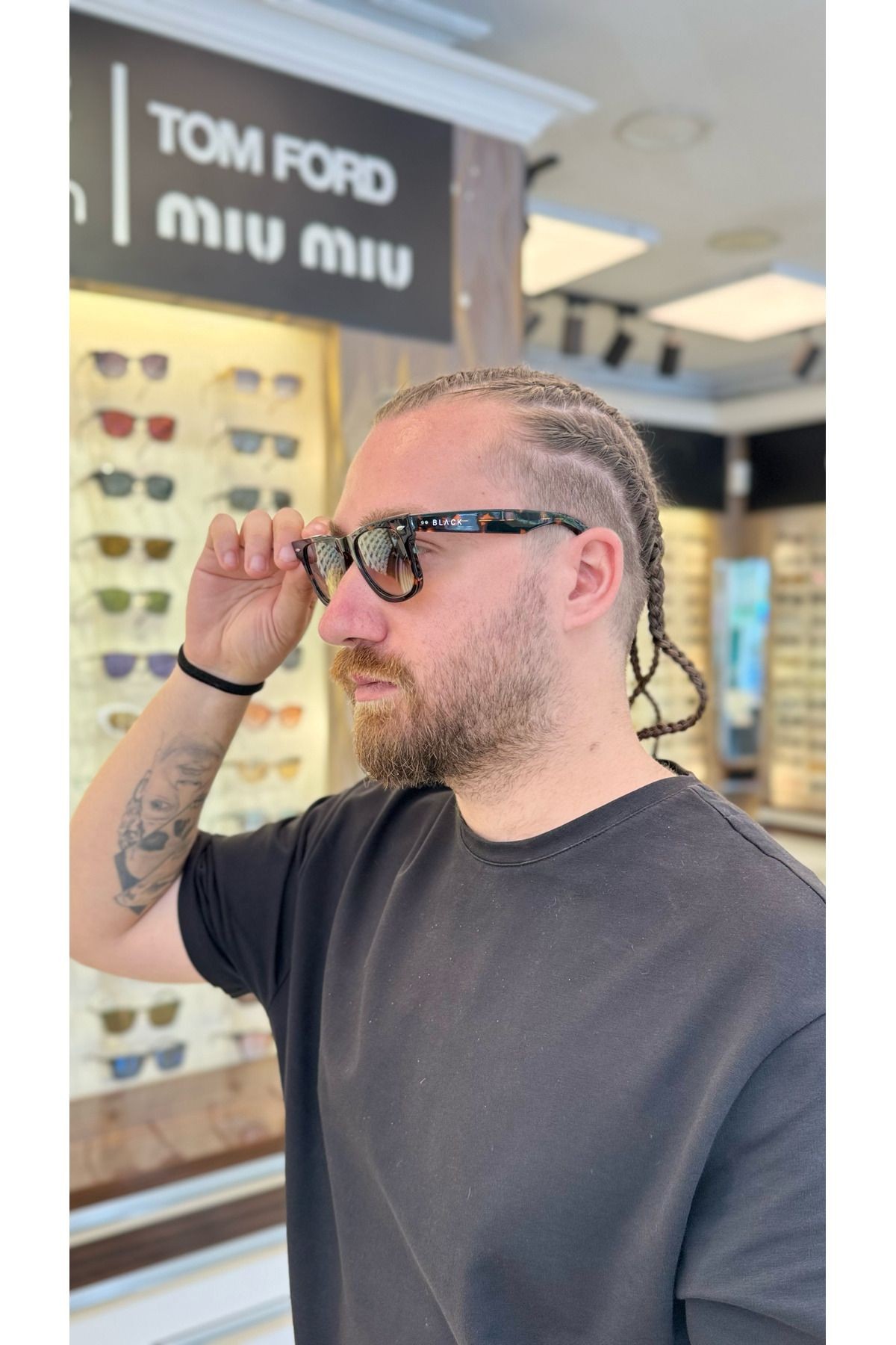 Black 8550 50 C5 Unisex Güneş Gözlüğü