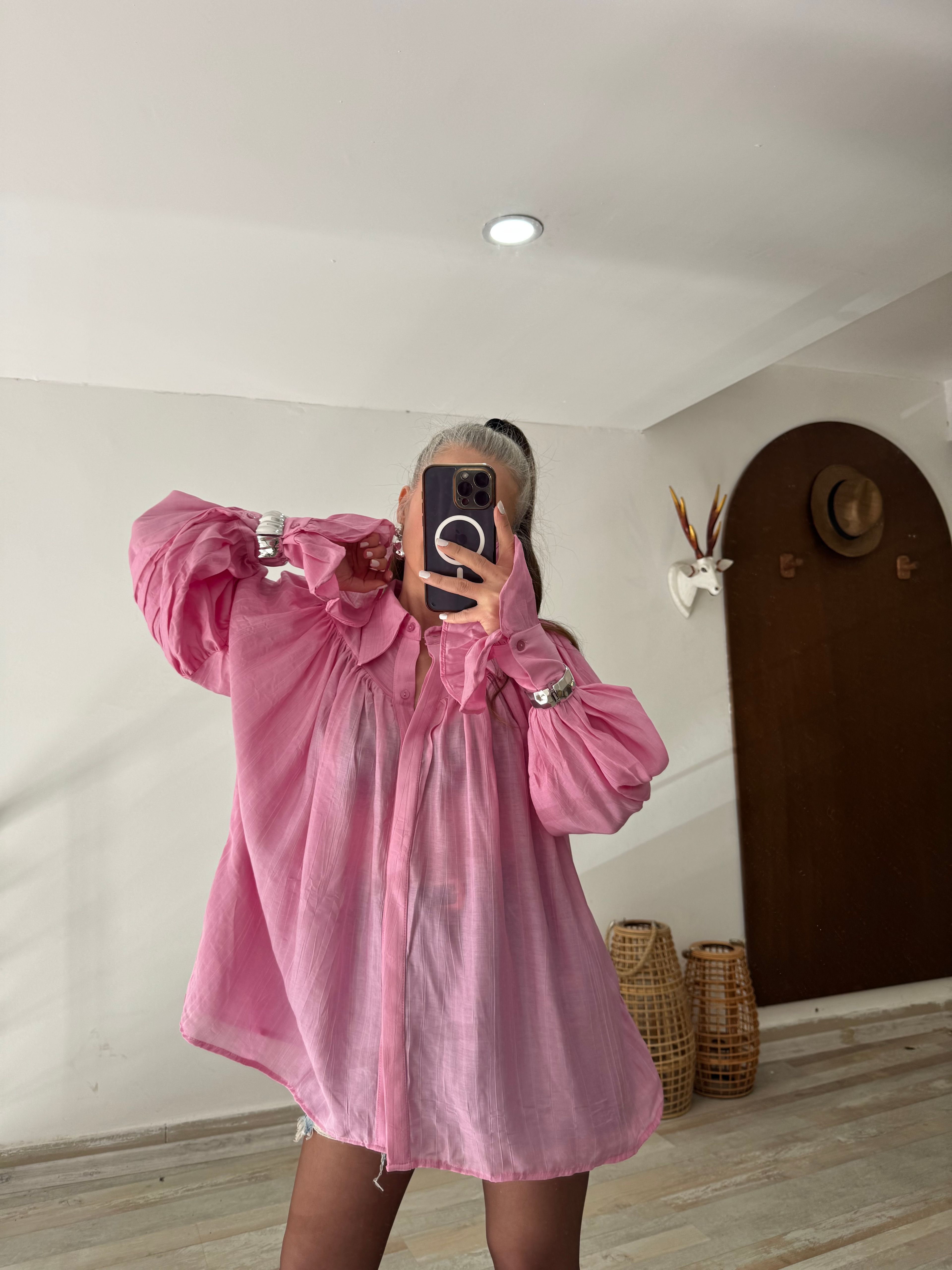 Pembe Şık Gömlek