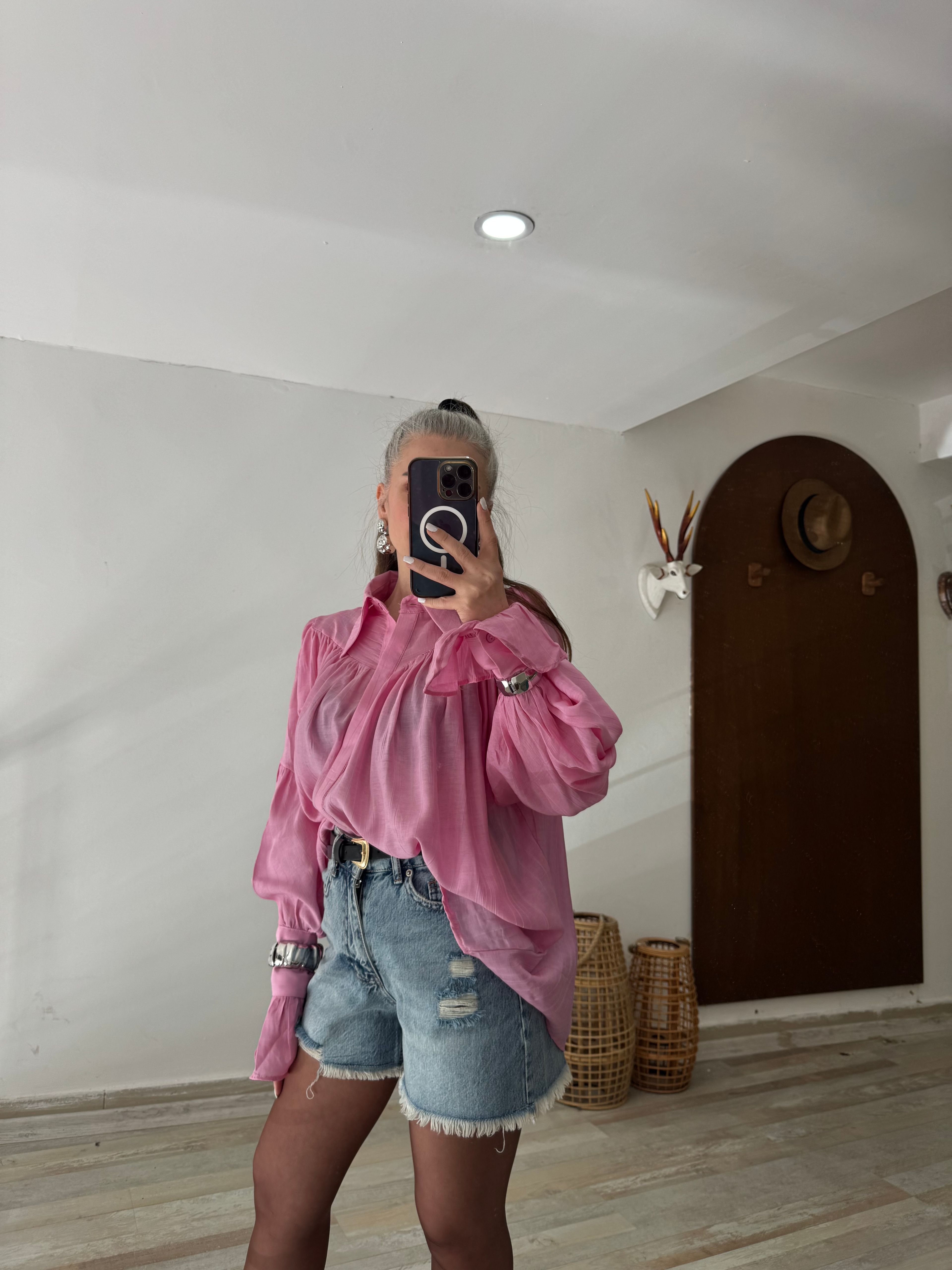 Pembe Şık Gömlek