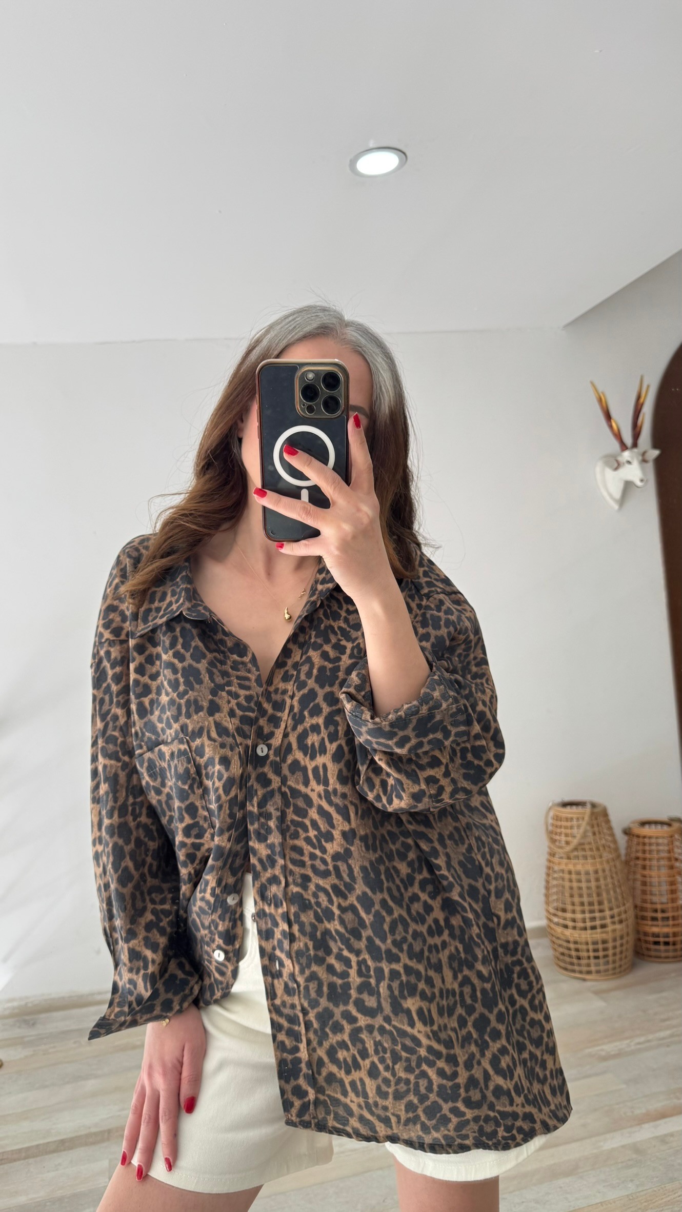Leopar Gömlek