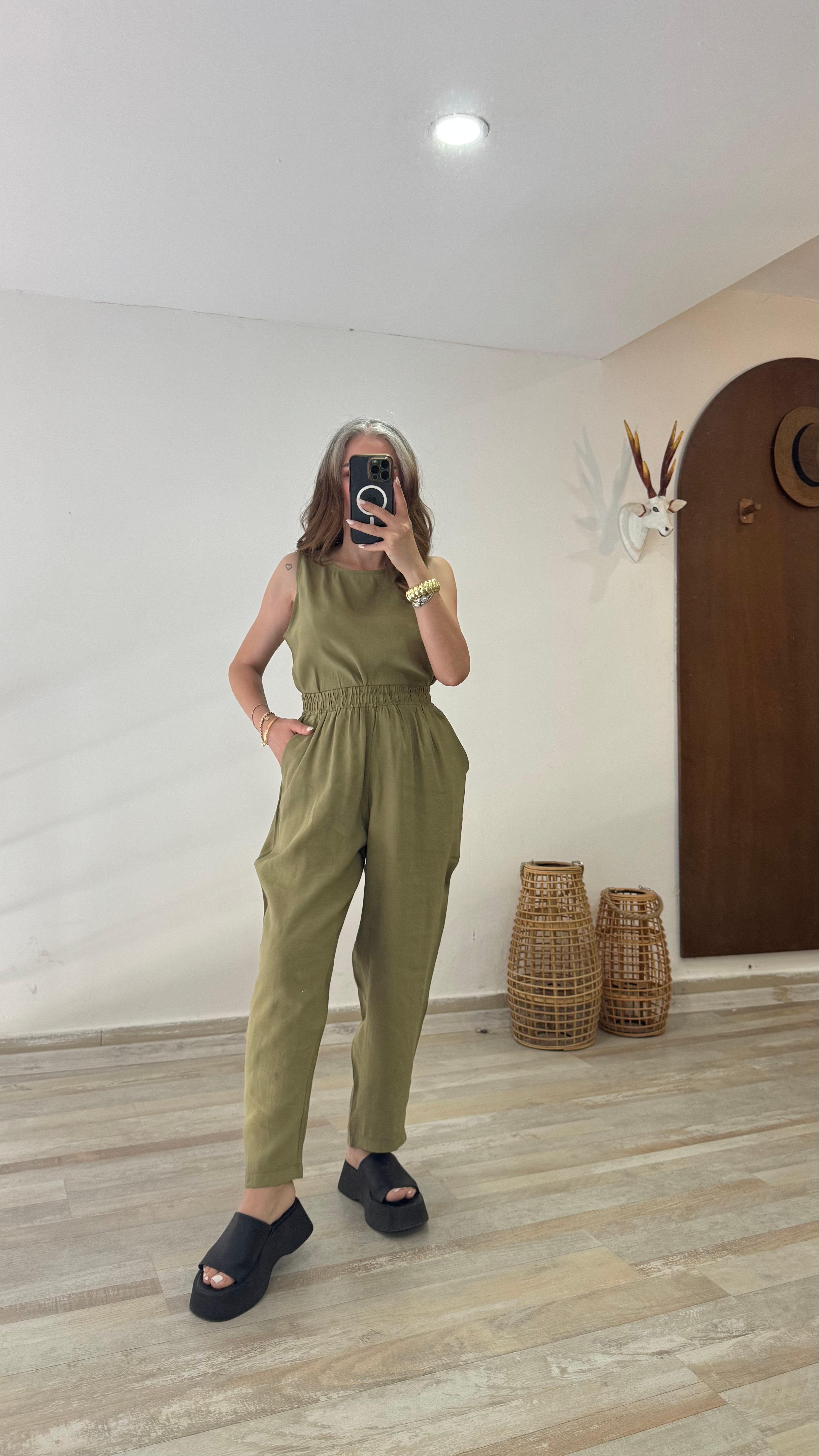 Yağ Yeşili Tensel Takım