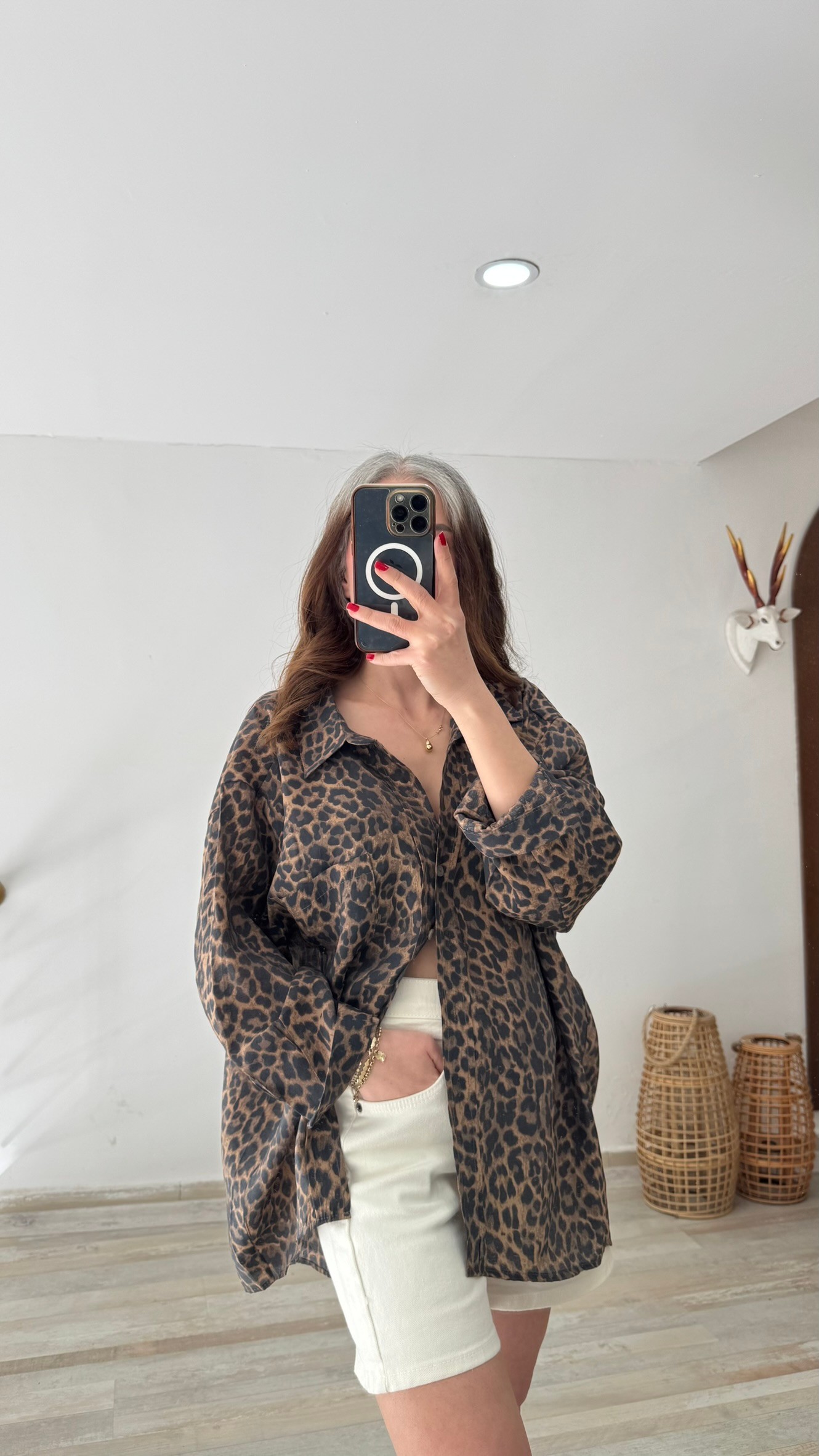 Leopar Gömlek