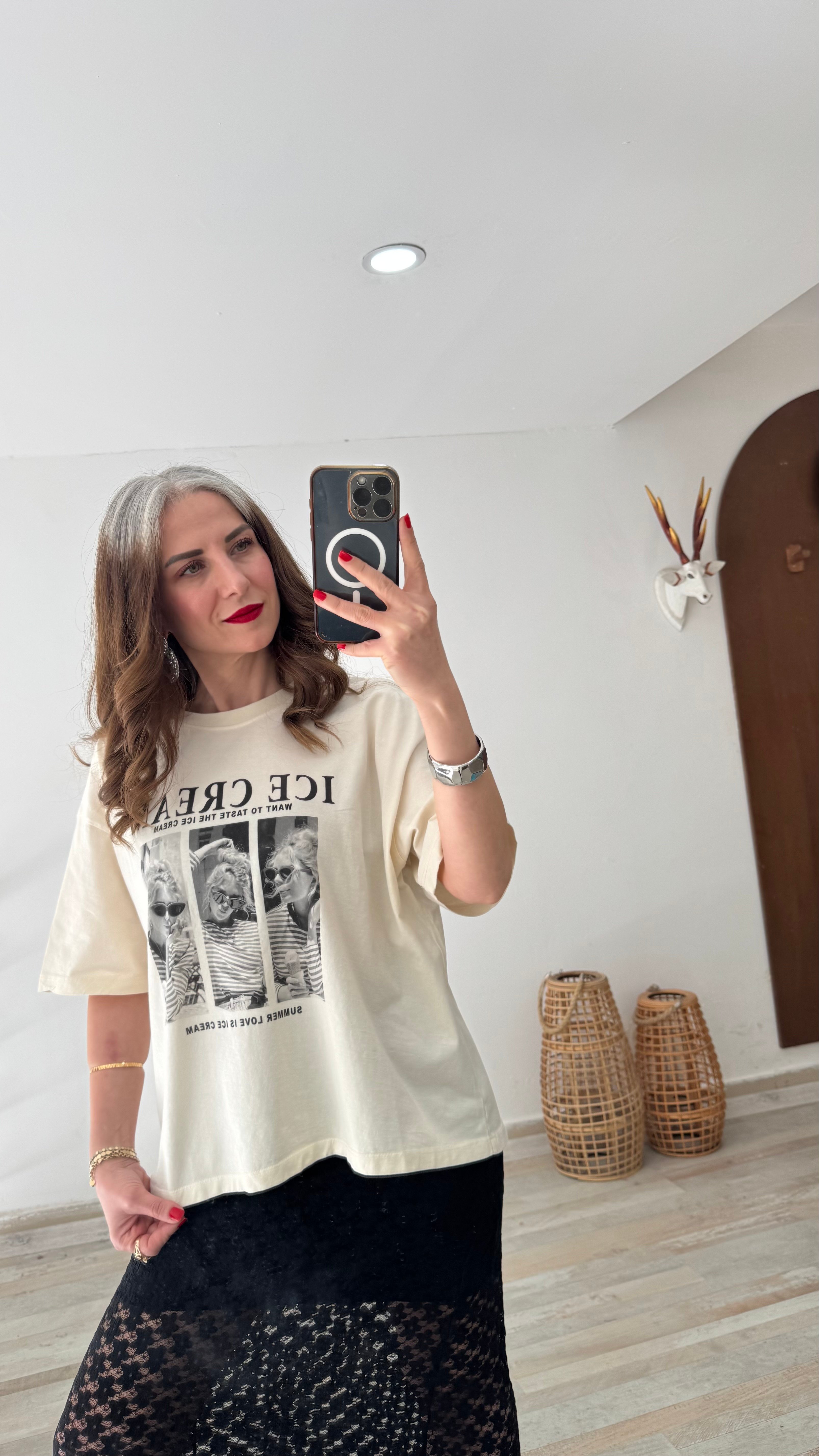 Baskılı T-Shirt