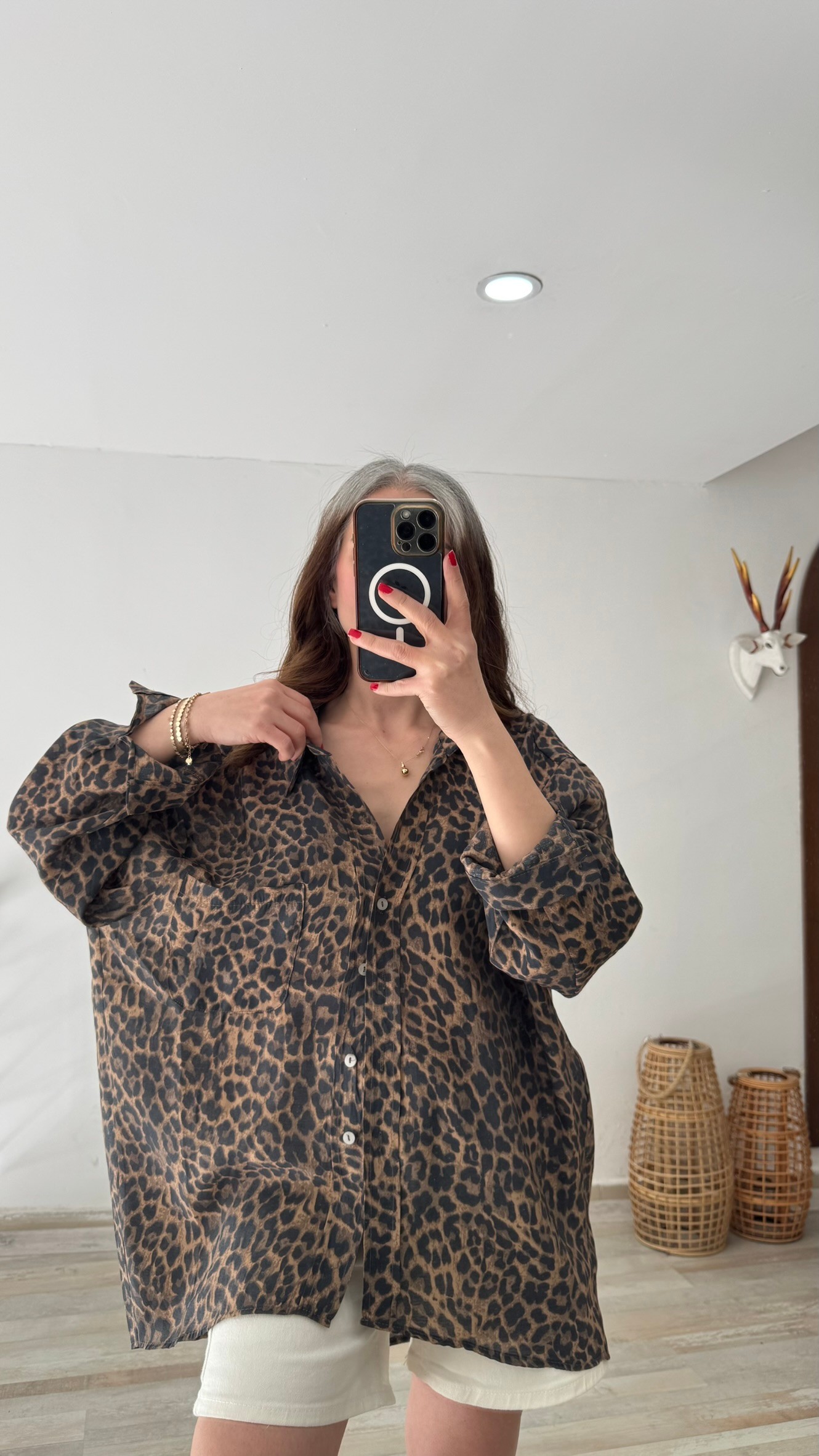Leopar Gömlek