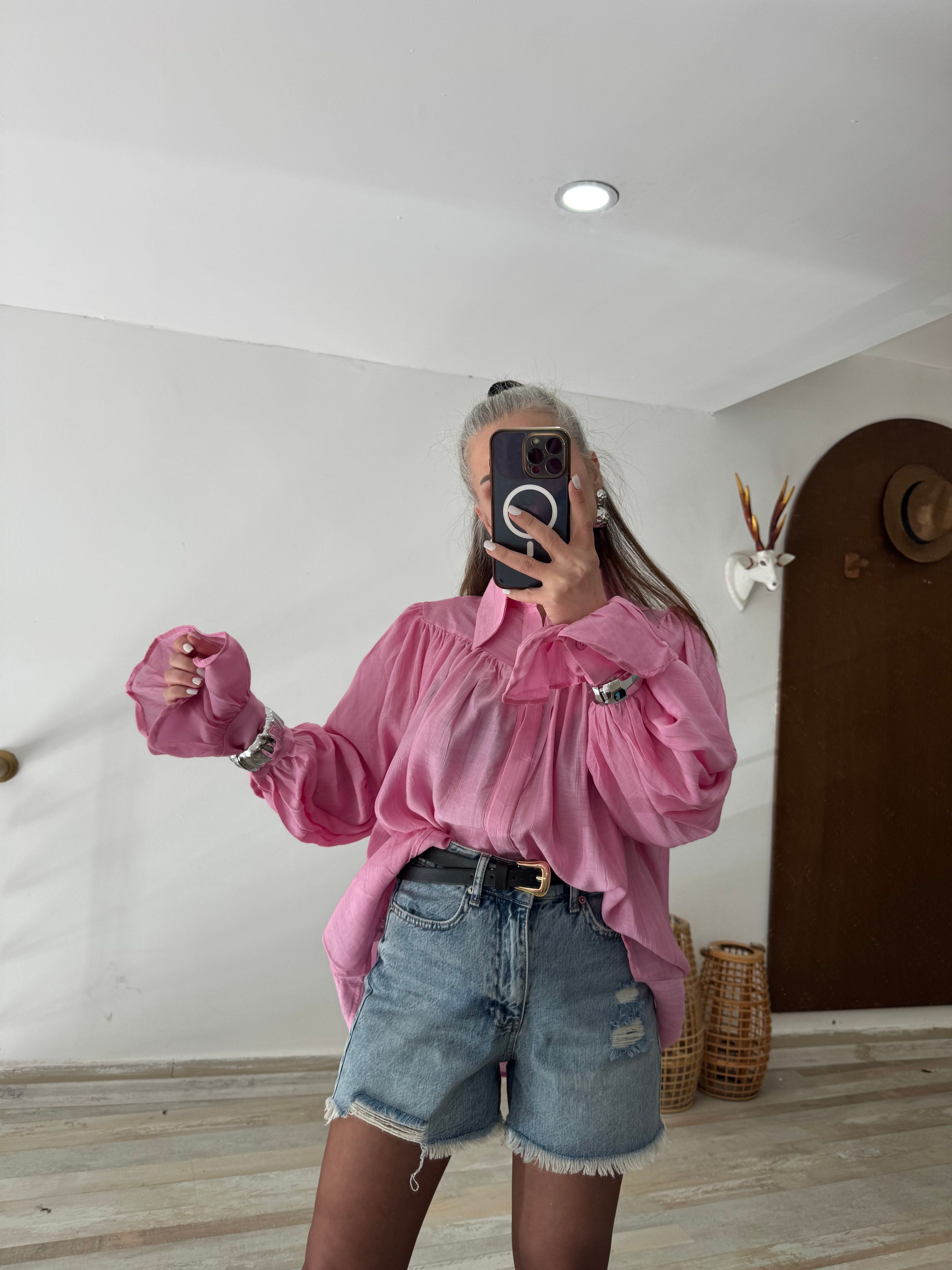Pembe Şık Gömlek