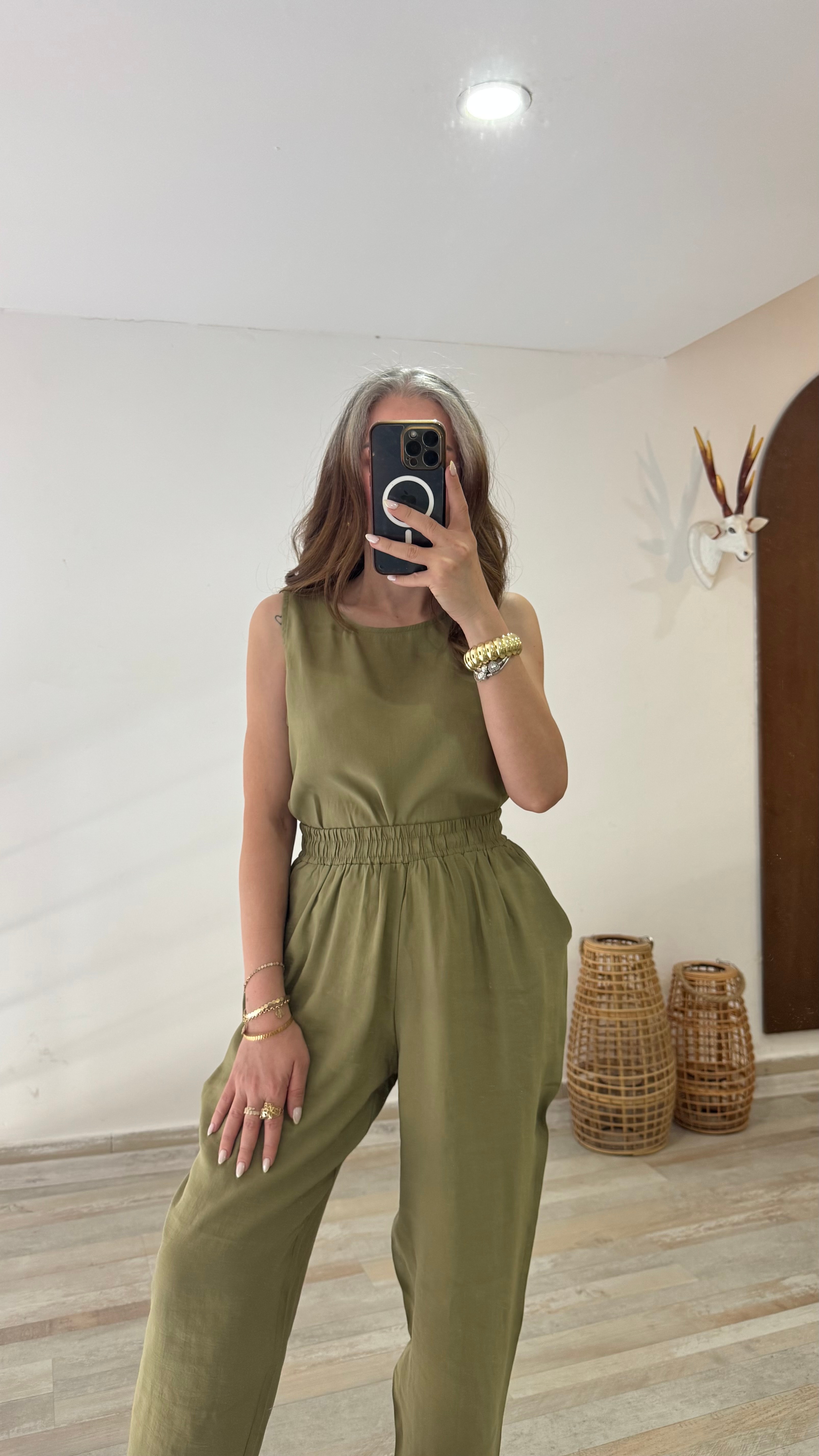 Yağ Yeşili Tensel Takım