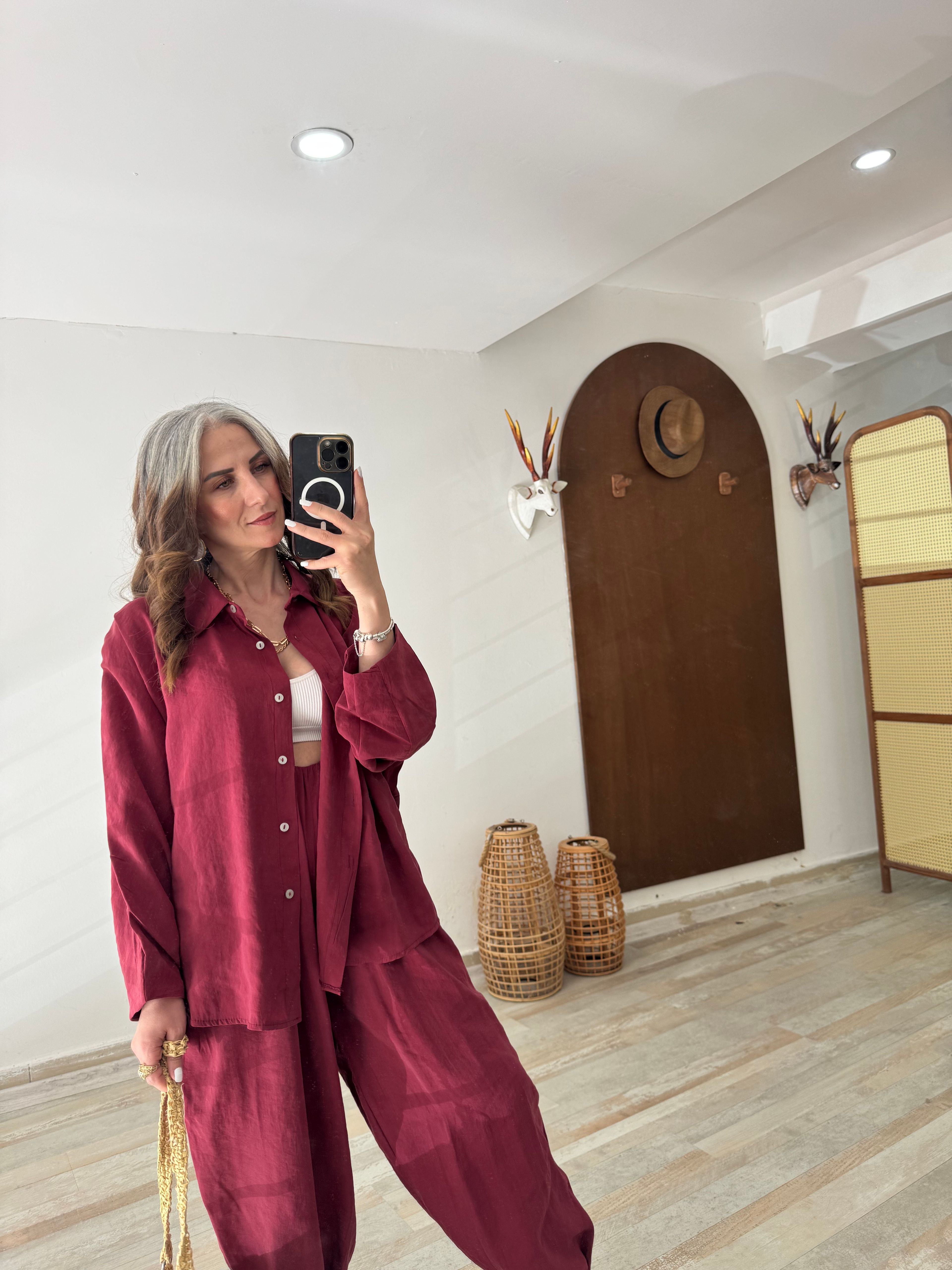 Bordo Tensel Takım