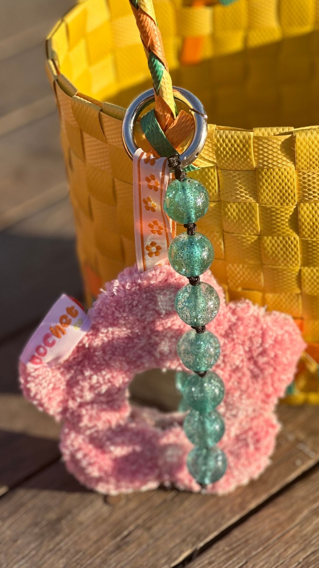 PUFFY BLOOM BAG CHARM
