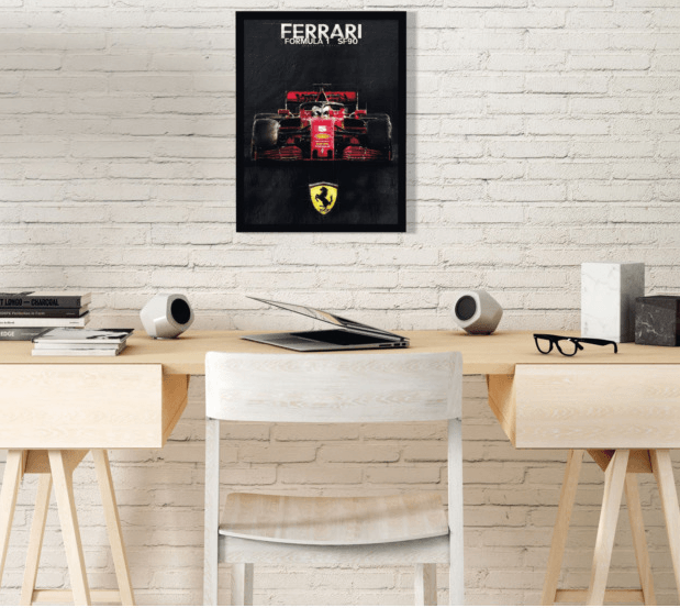 Ferrari Tablo Poster