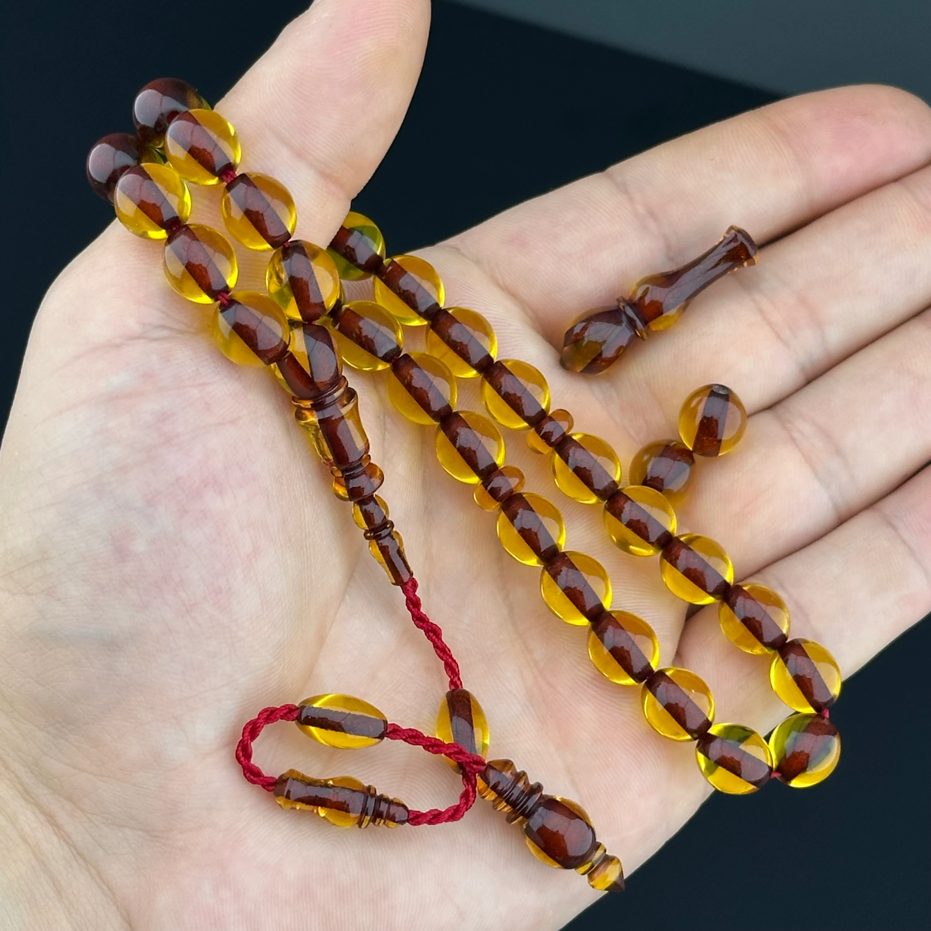 Premium Class Ateş Kehribar - Vişneden Tıraşlı, Yedekli