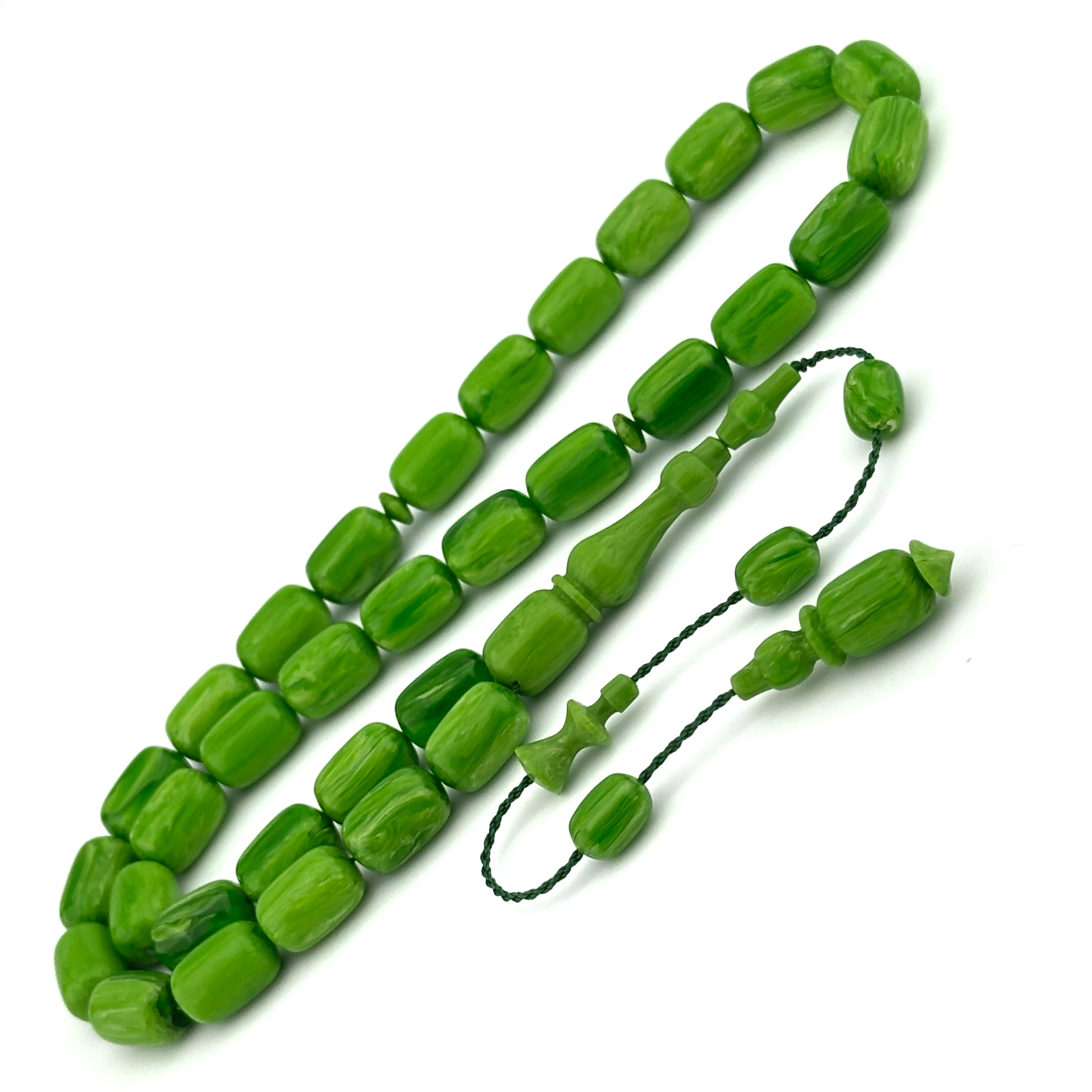 Semazen Model Yeşil Hamur Katalin Tesbih