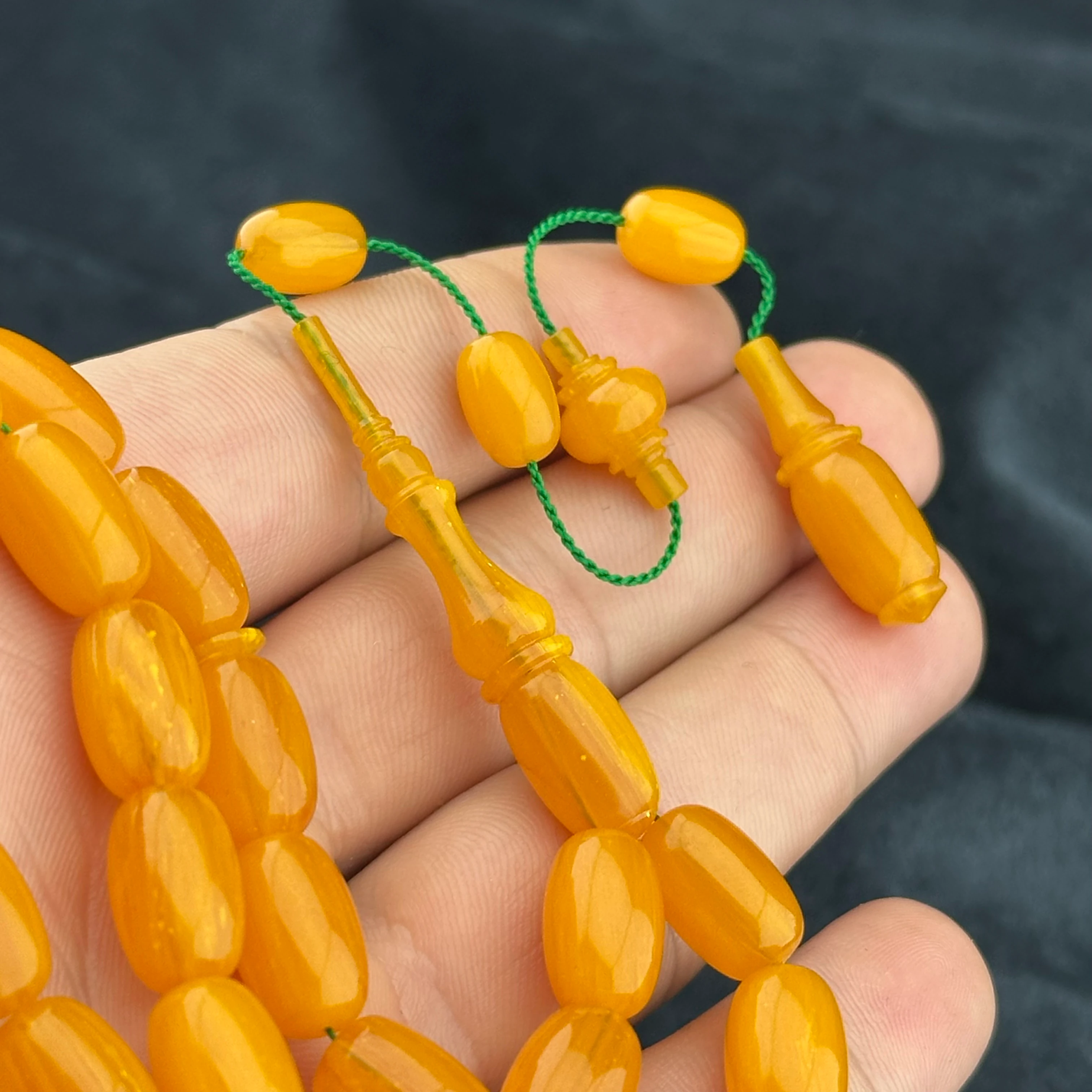 Ali ERİŞ - Özel Malzemeden Osmanlı Ayarında Sıkma Kehribar 