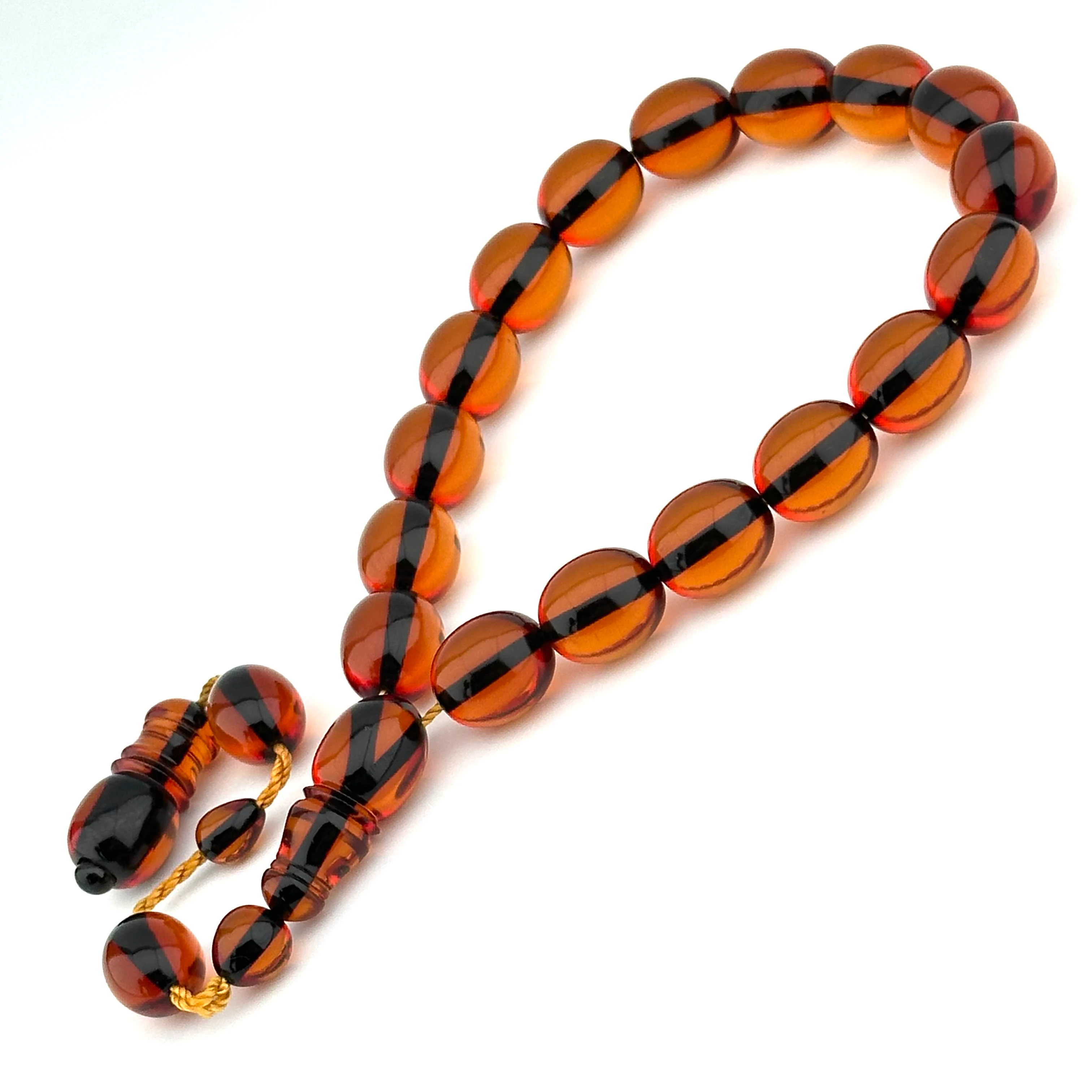 Efe Tesbihi Maskot Ateş Kehribar 