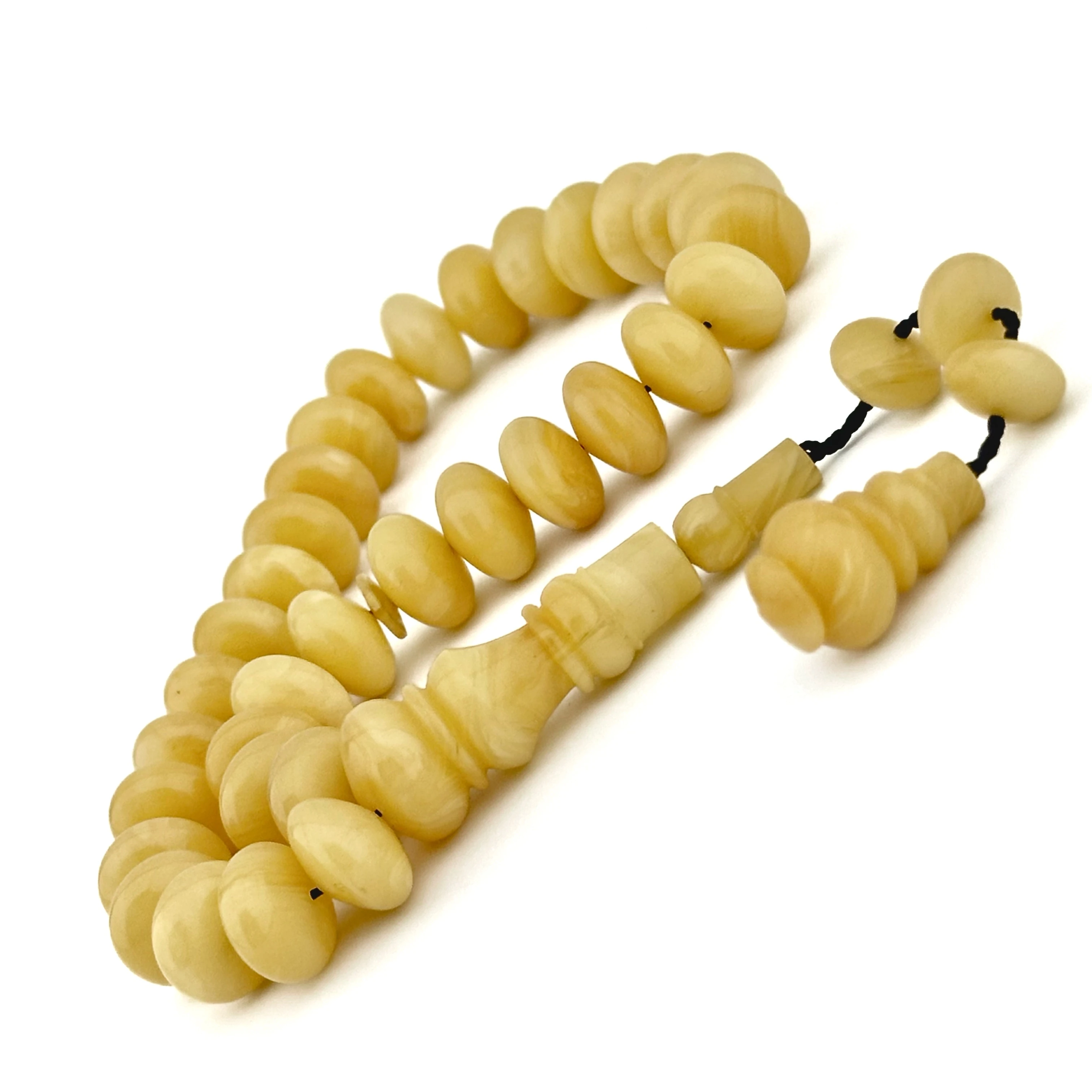 Özel Malzemeden El İşçiliği Sıkma Kehribar - Nadir Hamur 