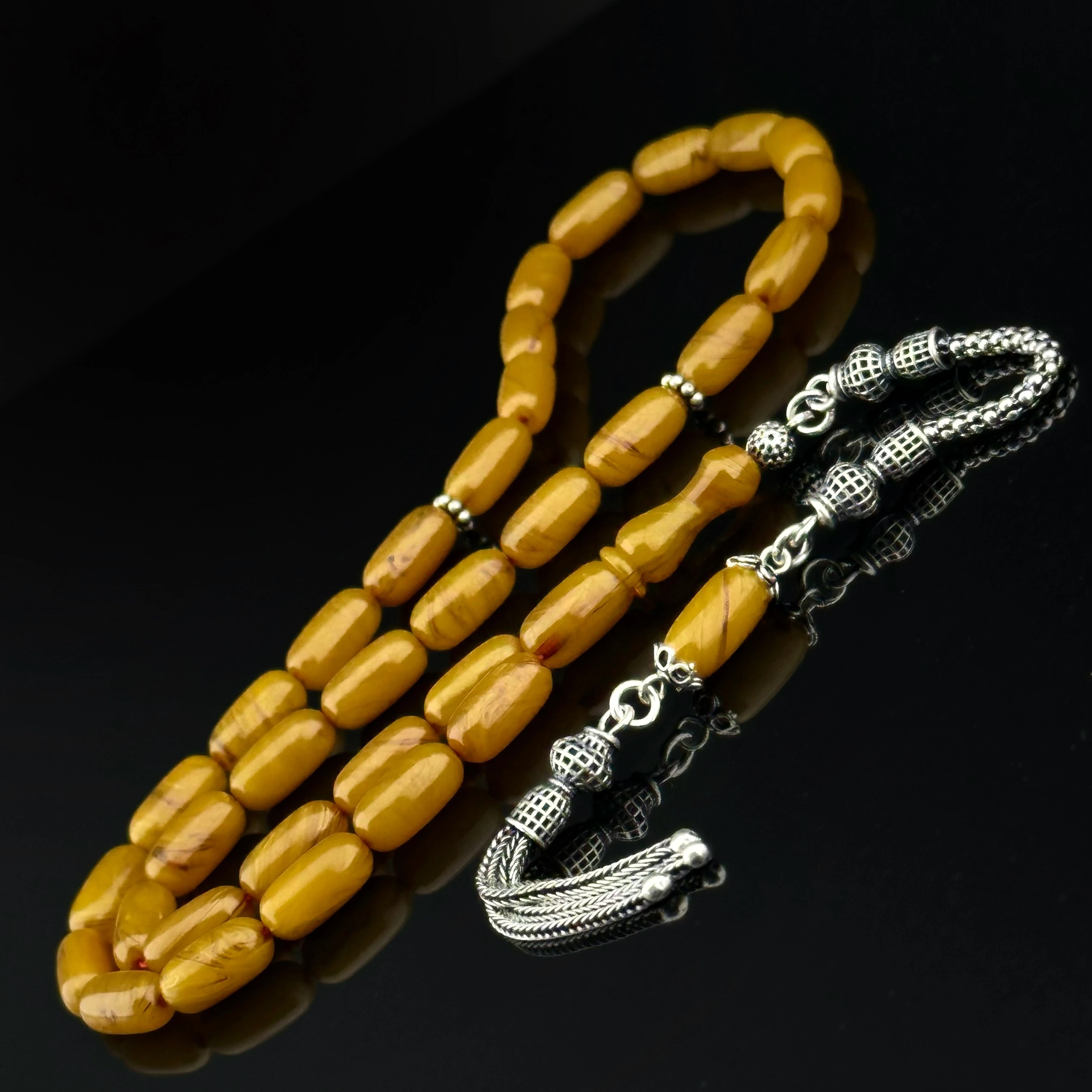 Premium Malzemeden, Özel Hare Yapısında Sıkma Kehribar 