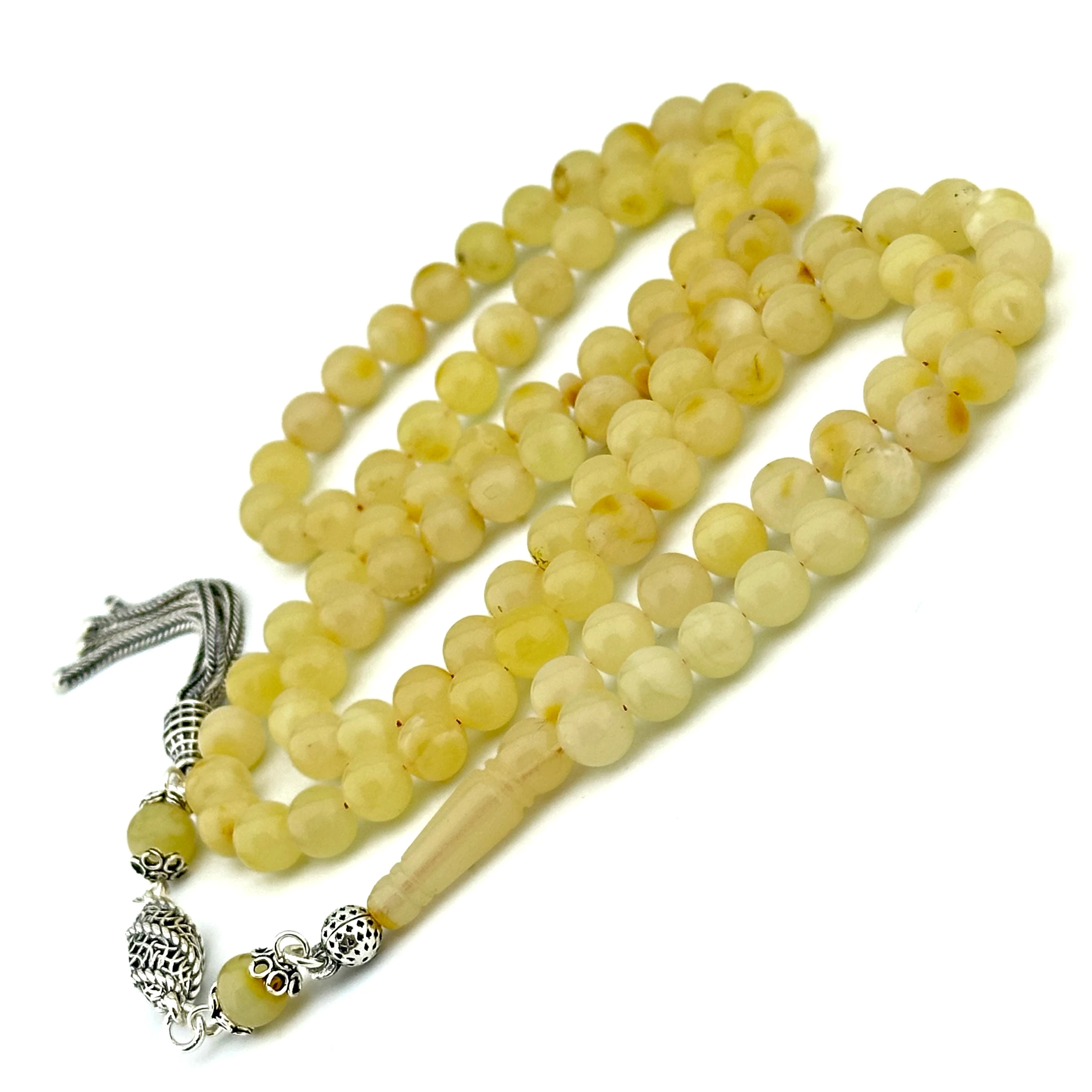 Dua Taneleri 99’lu Damla Kehribar - Gümüş Dizayn