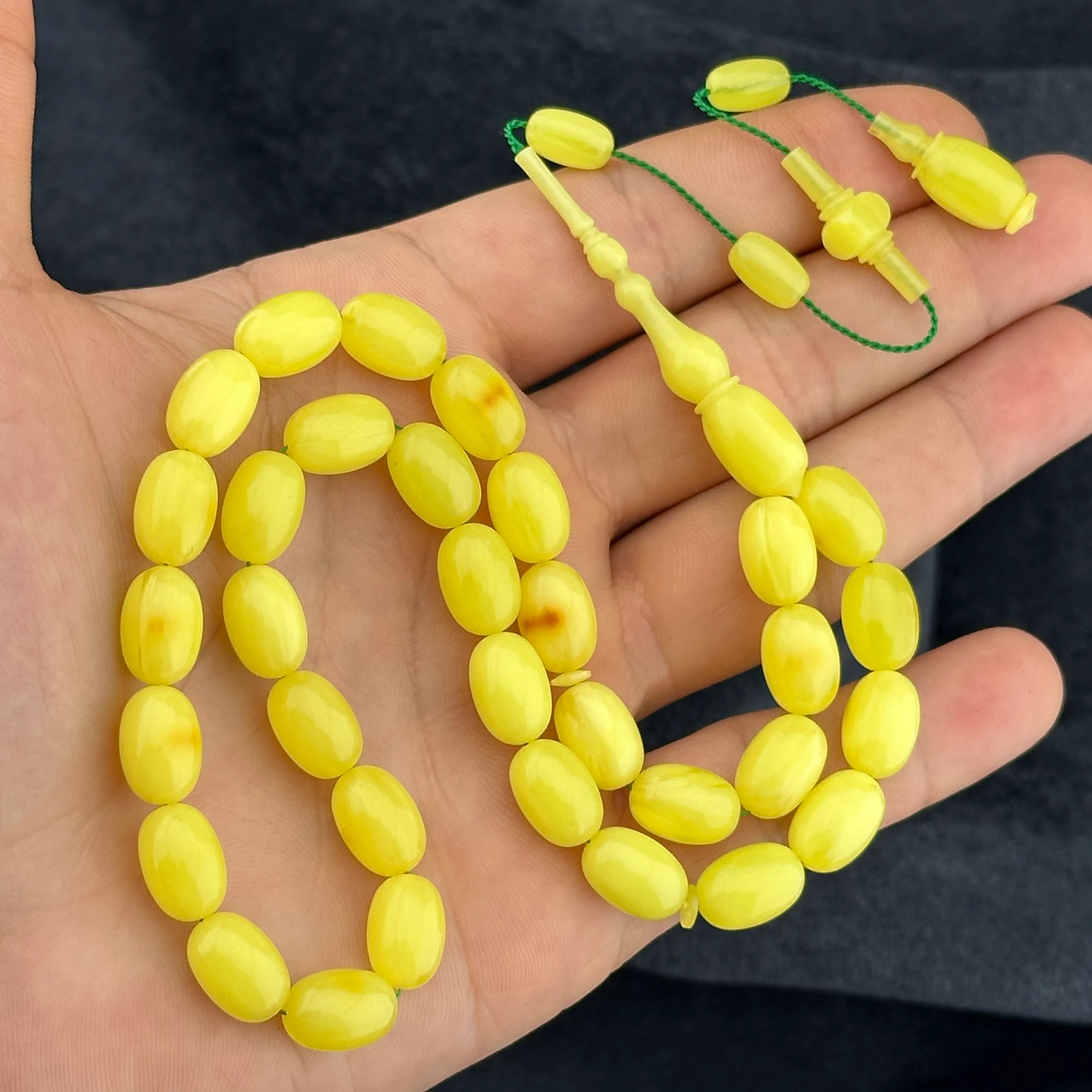 Ali Eriş - Premium Dinlenmiş Malzemeden Patinli Sıkma Kehribar 