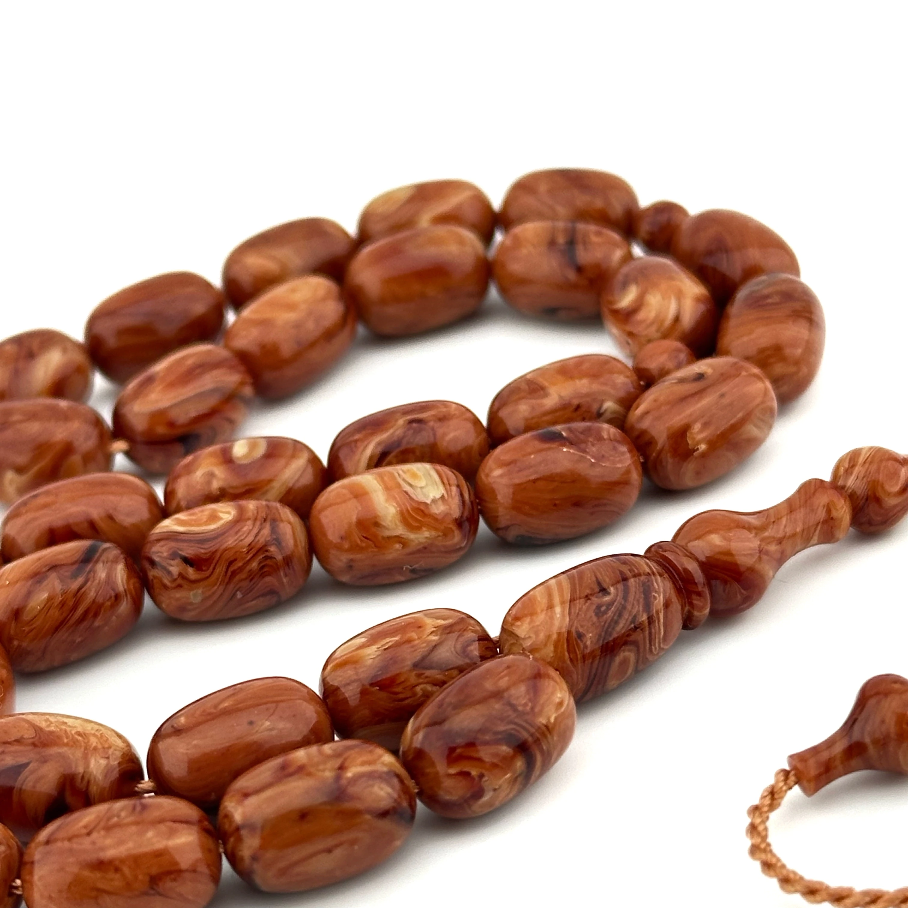 Özel Hare Yapısıyla Çekoslavak Sandaloz Katalin Tesbih 