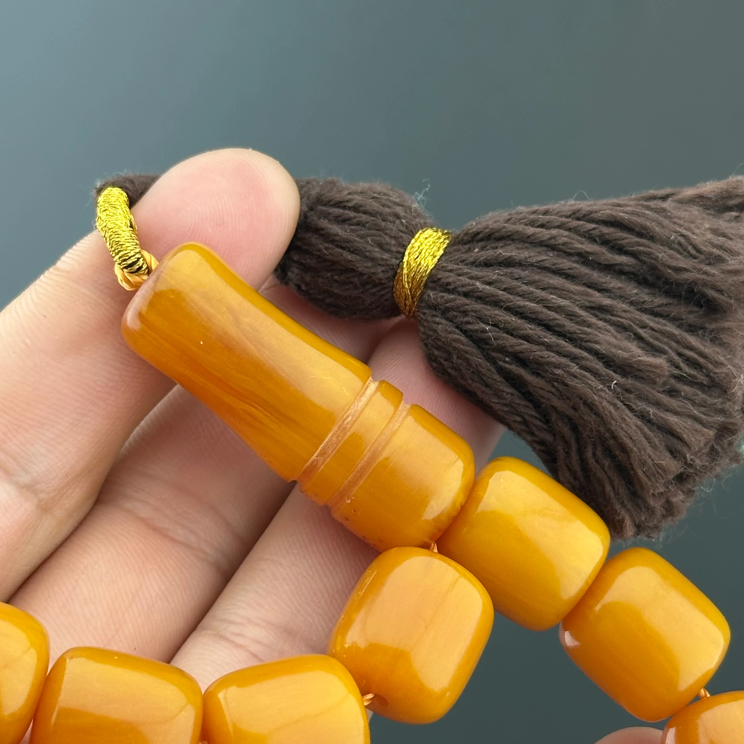 1990’lı Yıllardan Eski Miskevi Tesbih - Yılların Yorgunluğu Kondisyon: 6/10