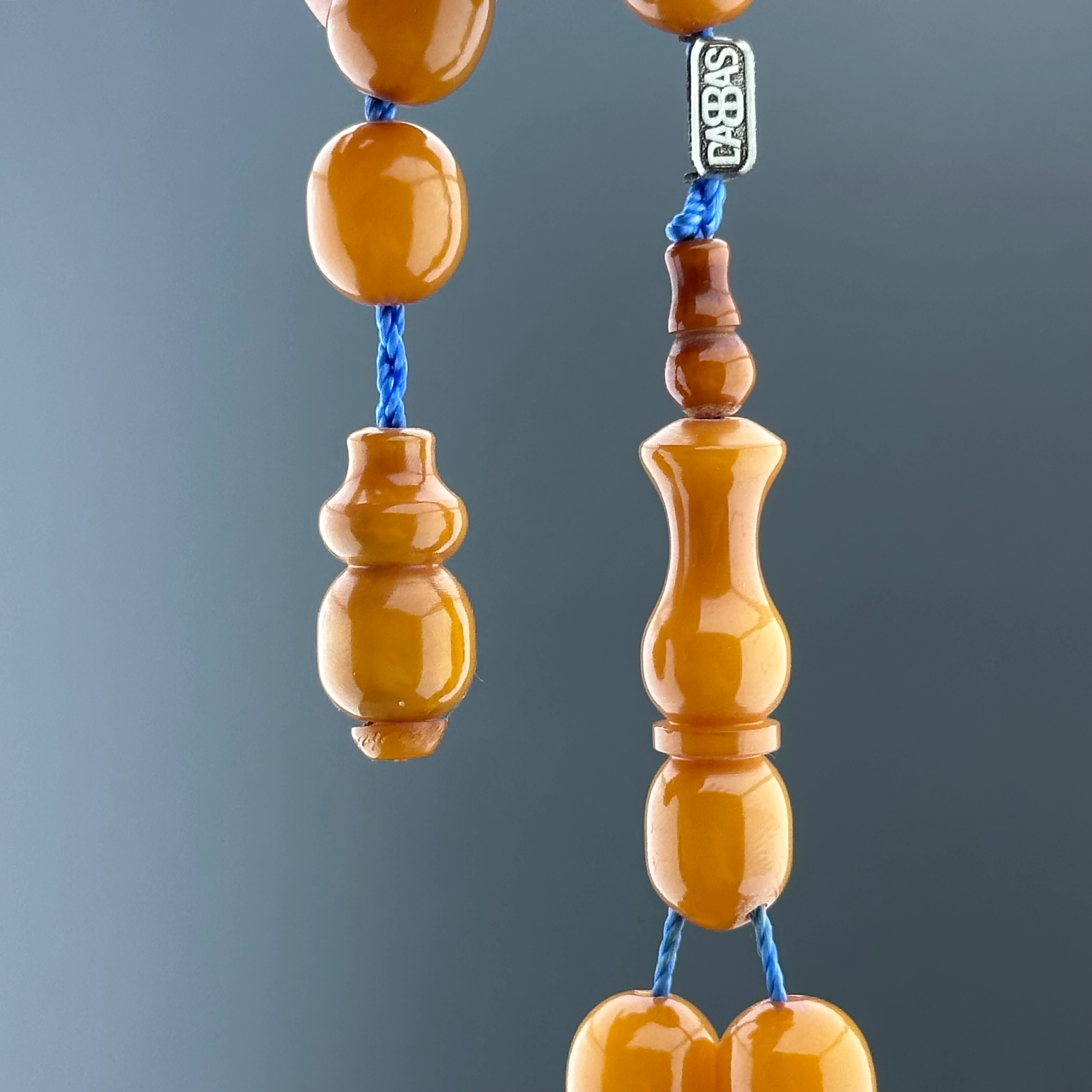 Dabbas İmzalı Sıkma Kehribar 