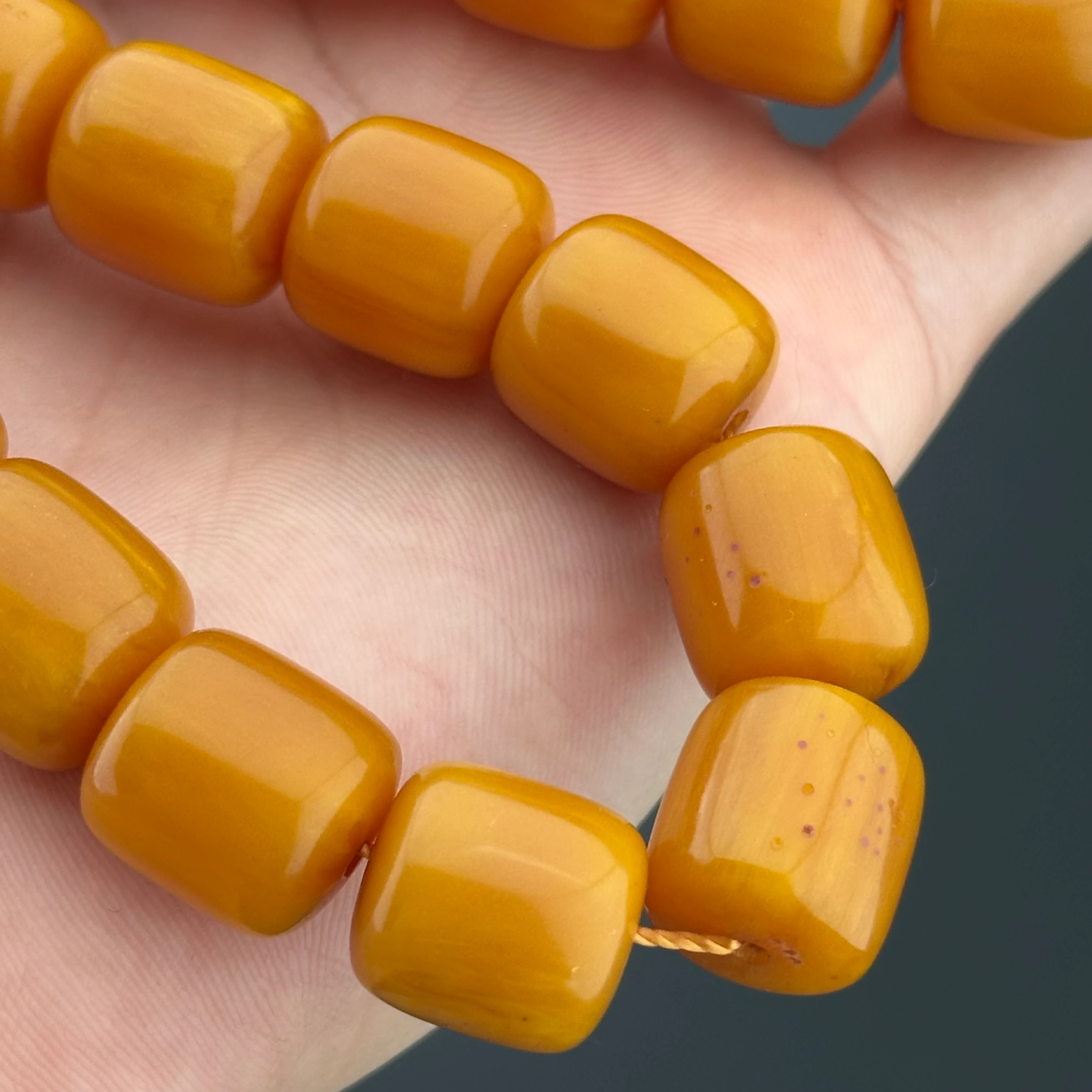 1990’lı Yıllardan Eski Miskevi Tesbih - Yılların Yorgunluğu Kondisyon: 6/10