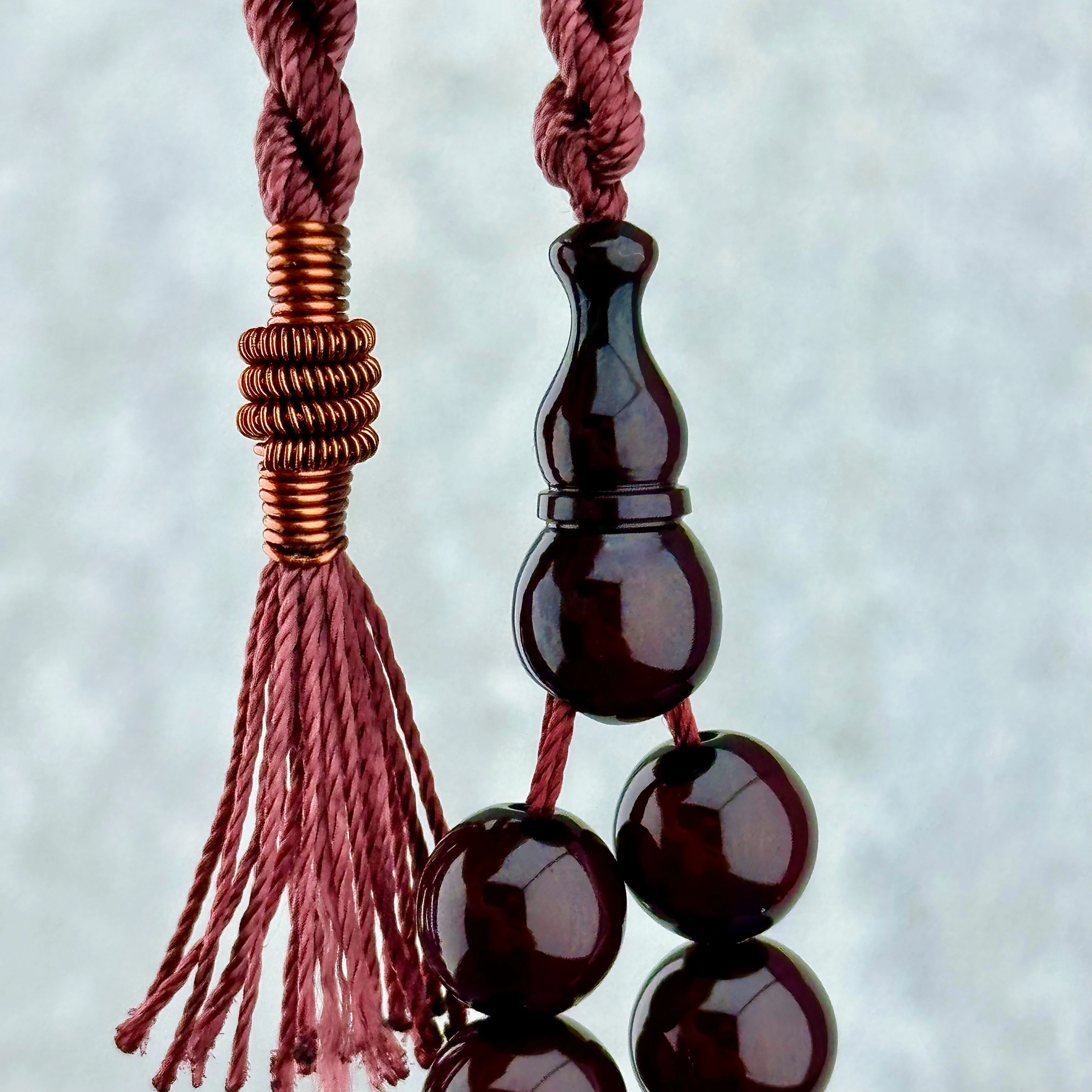 Kaliteli Malzemeden Vişne Sıkma Kehribar - Eski Usül