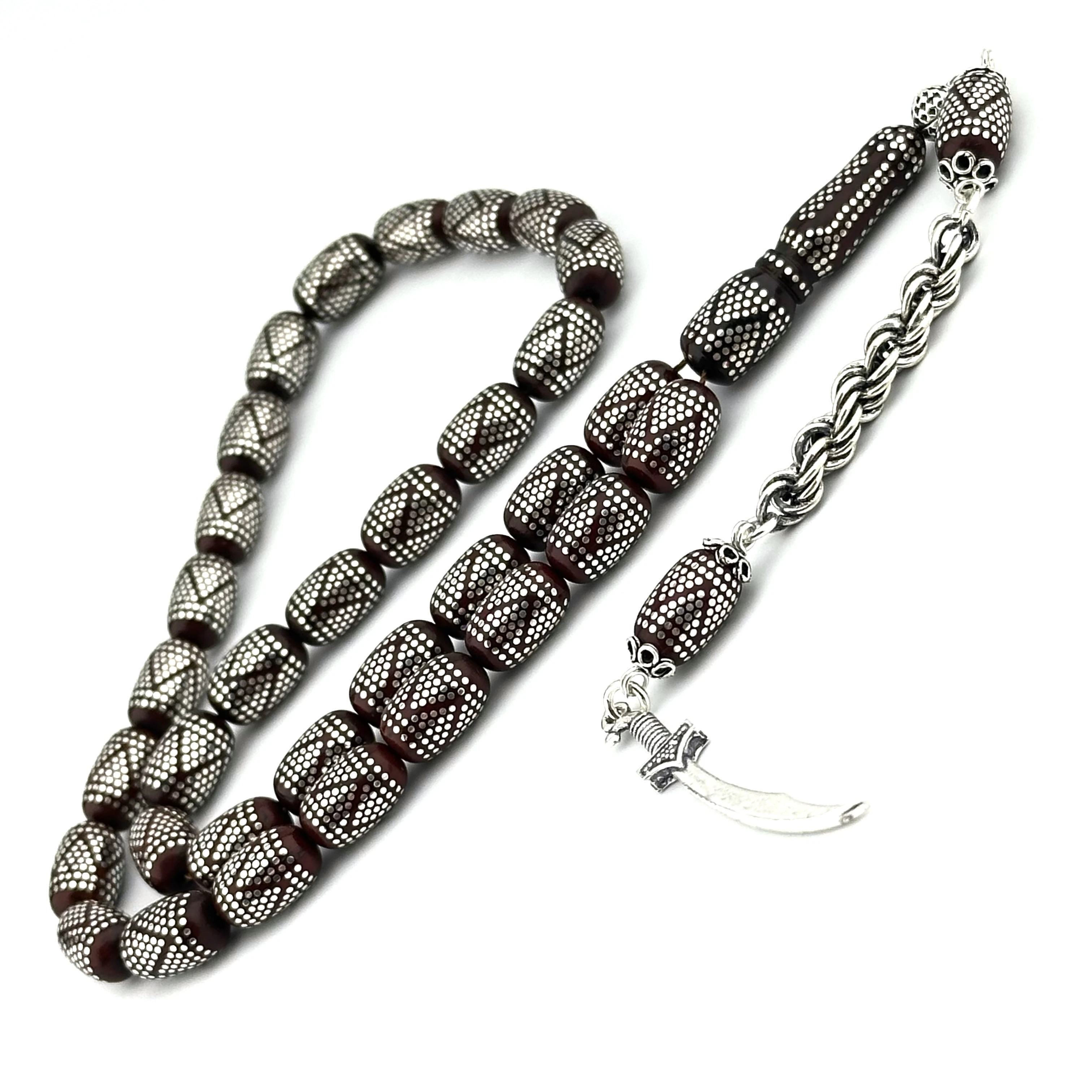 Erzurum Gümüş İşleme Kuka Tesbih 