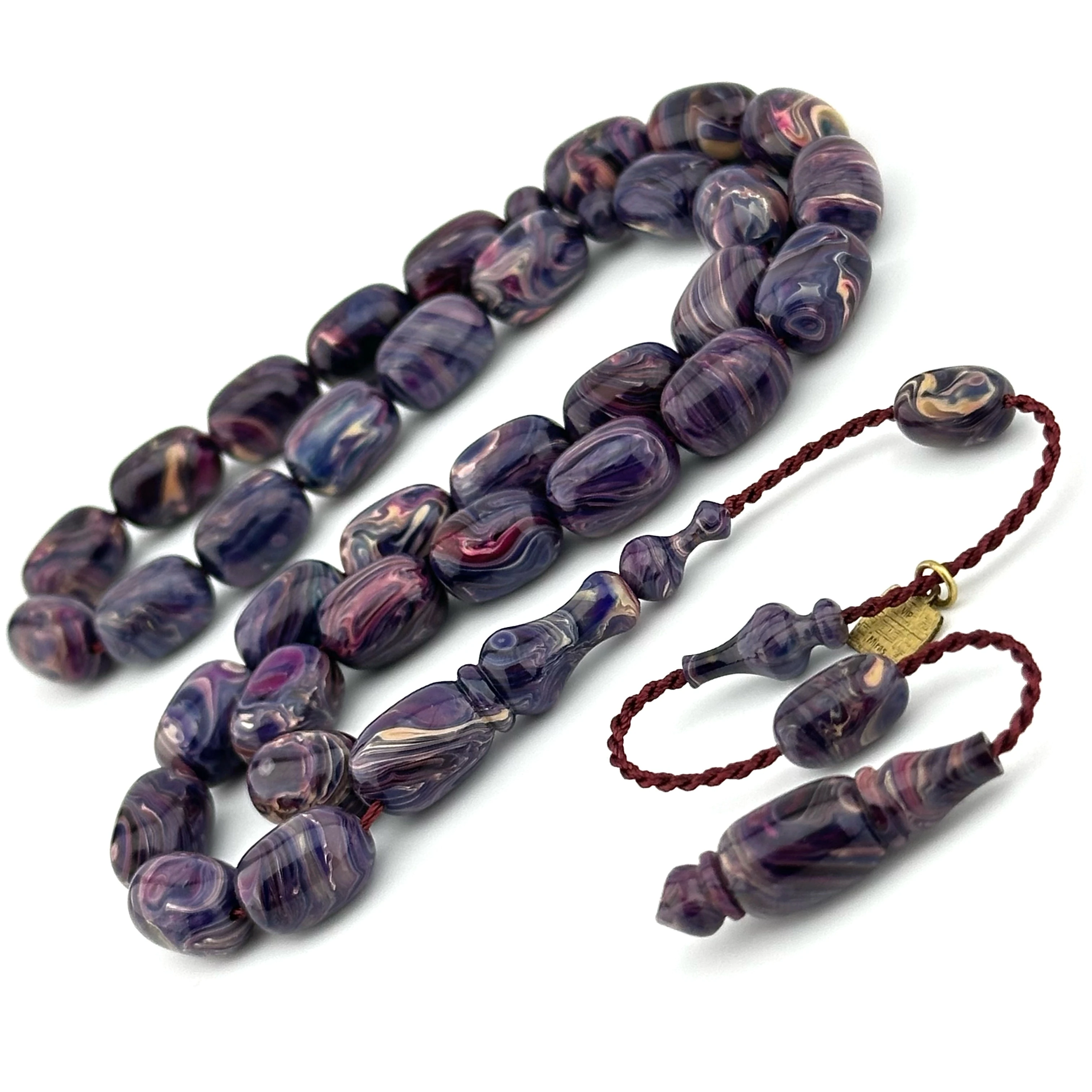 Özel Hare Yapısıyla Sandaloz Katalin Tesbih 