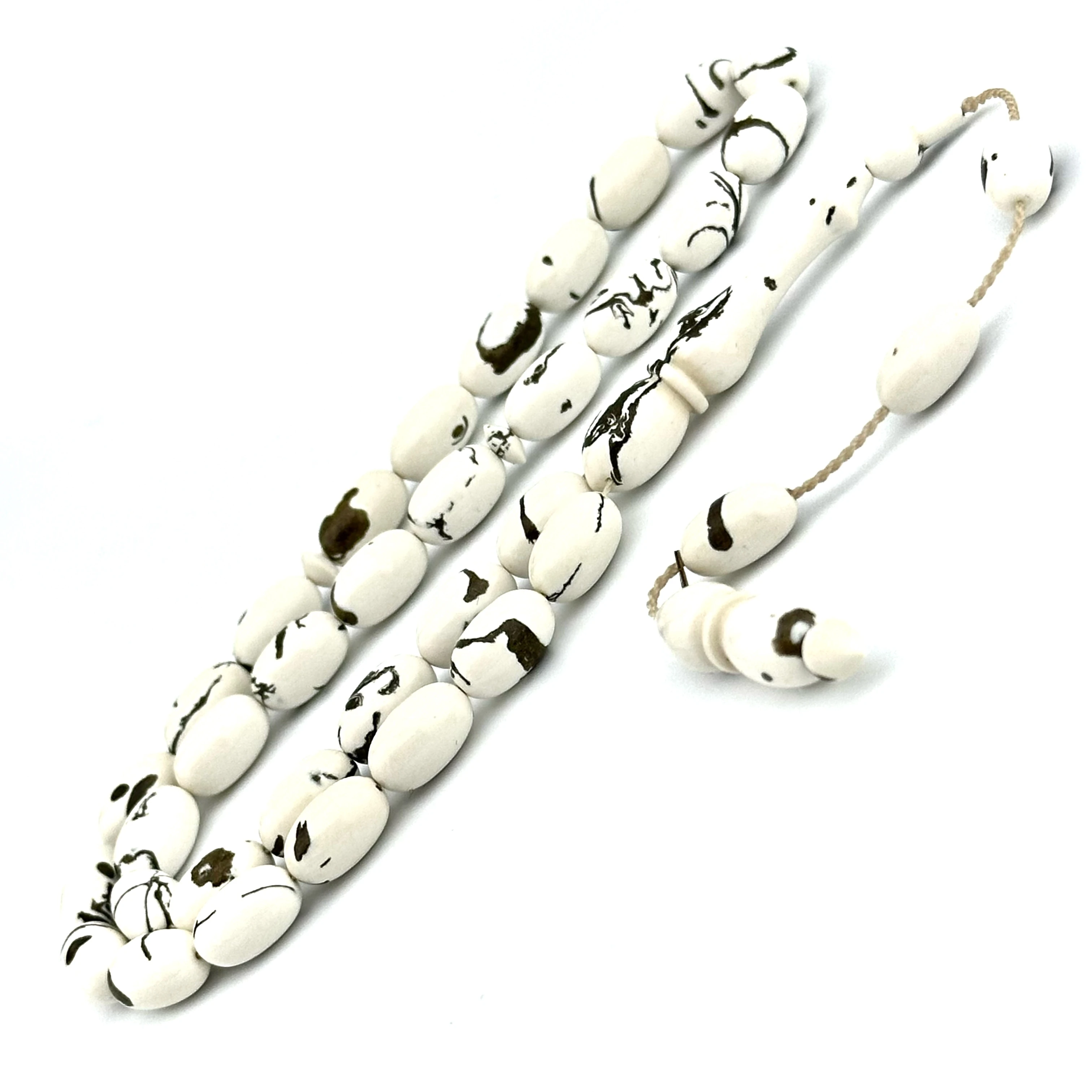 Varaklı Beyaz Arizona Katalin Tesbih