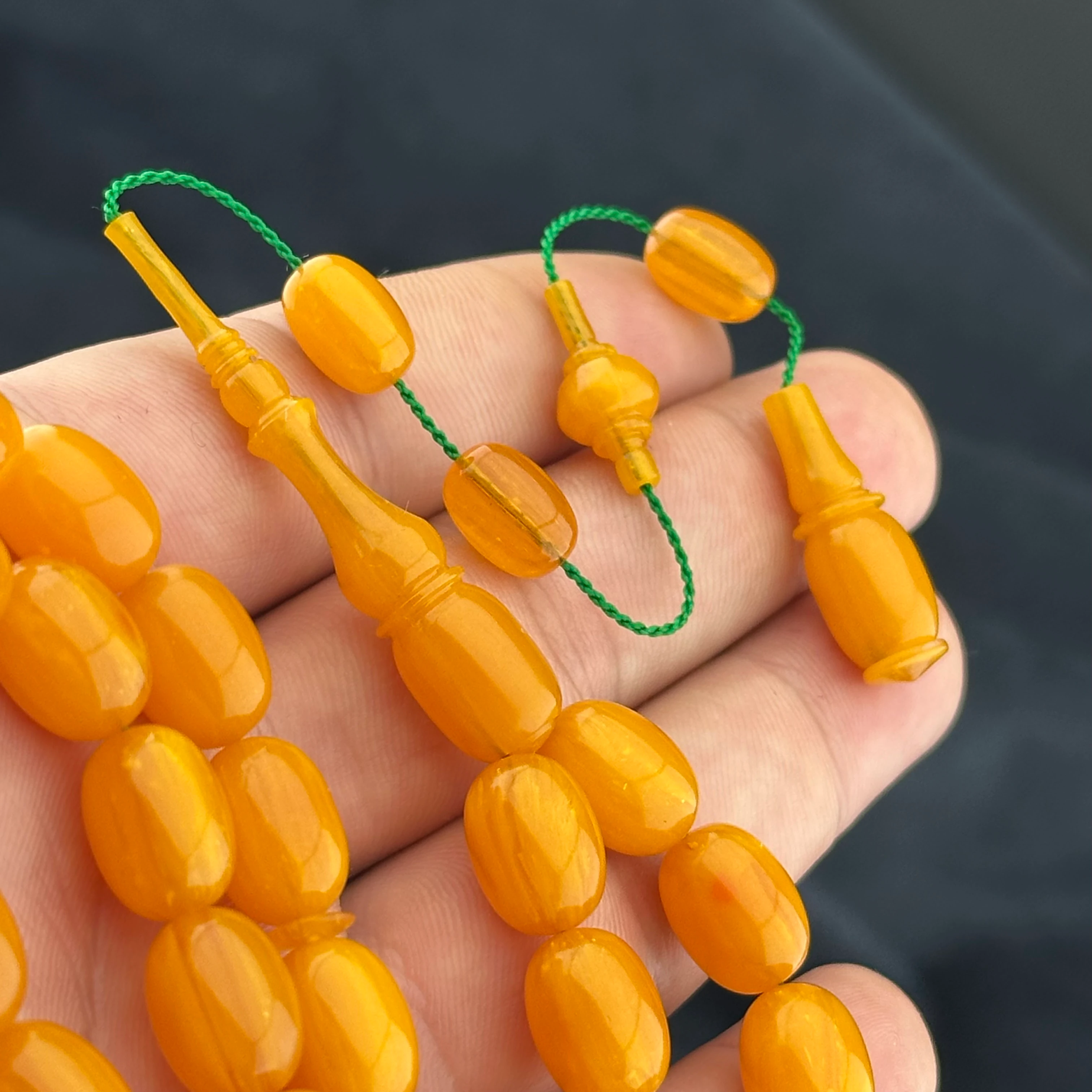 Ali ERİŞ - Özel Malzemeden Osmanlı Ayarında Sıkma Kehribar 