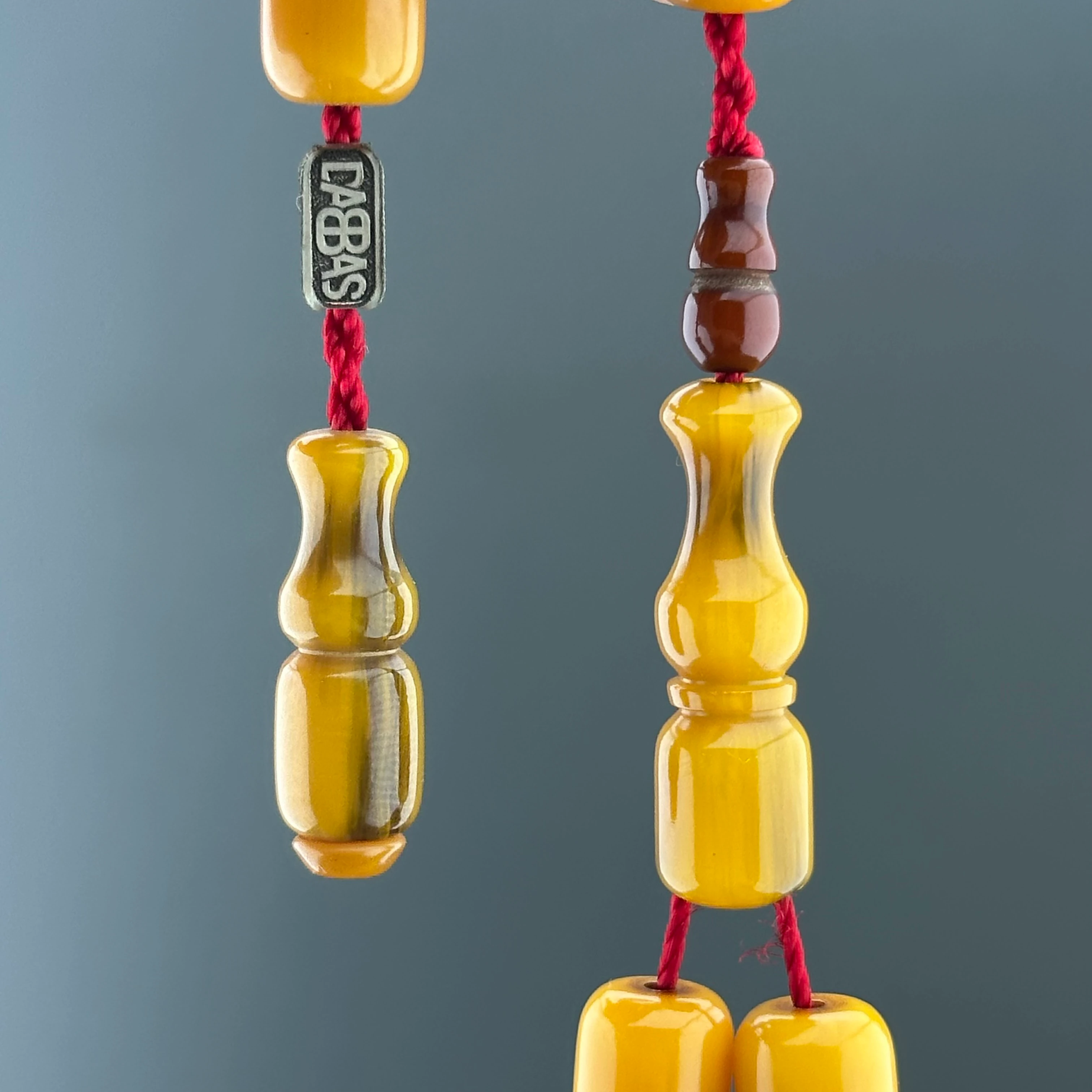 Dabbas İmzalı Sıkma Kehribar 