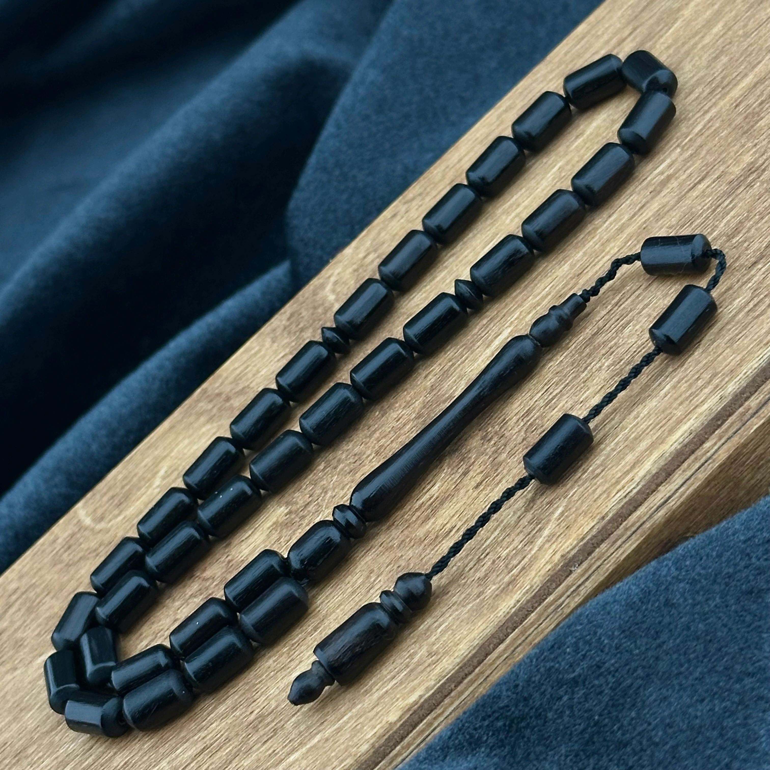 Bürokrat Ölçüde Abanoz Ağacı Tesbih