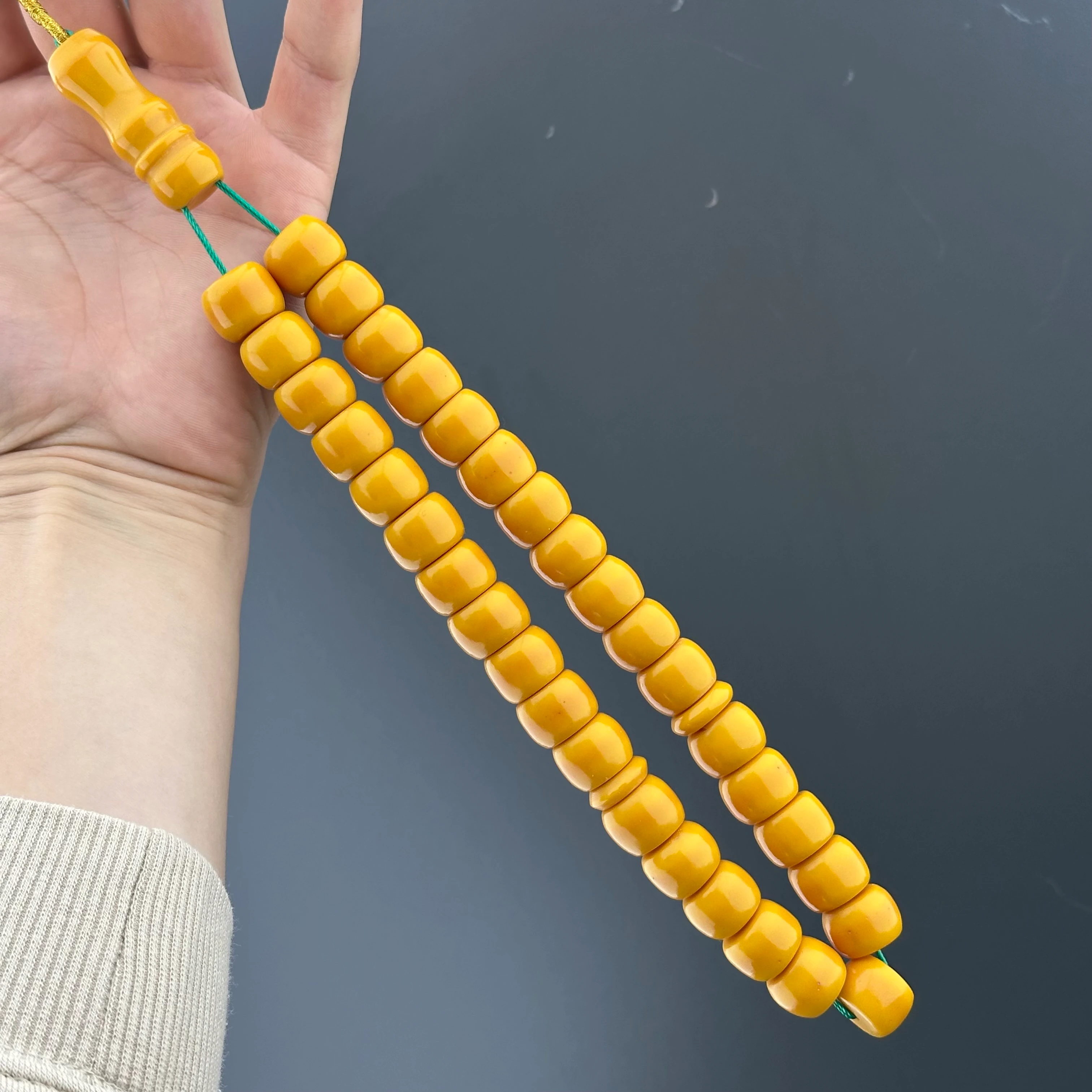 1990’lı Yıllardan Eski Miskevi Tesbih - Yılların Yorgunluğu Kondisyon: 6/10