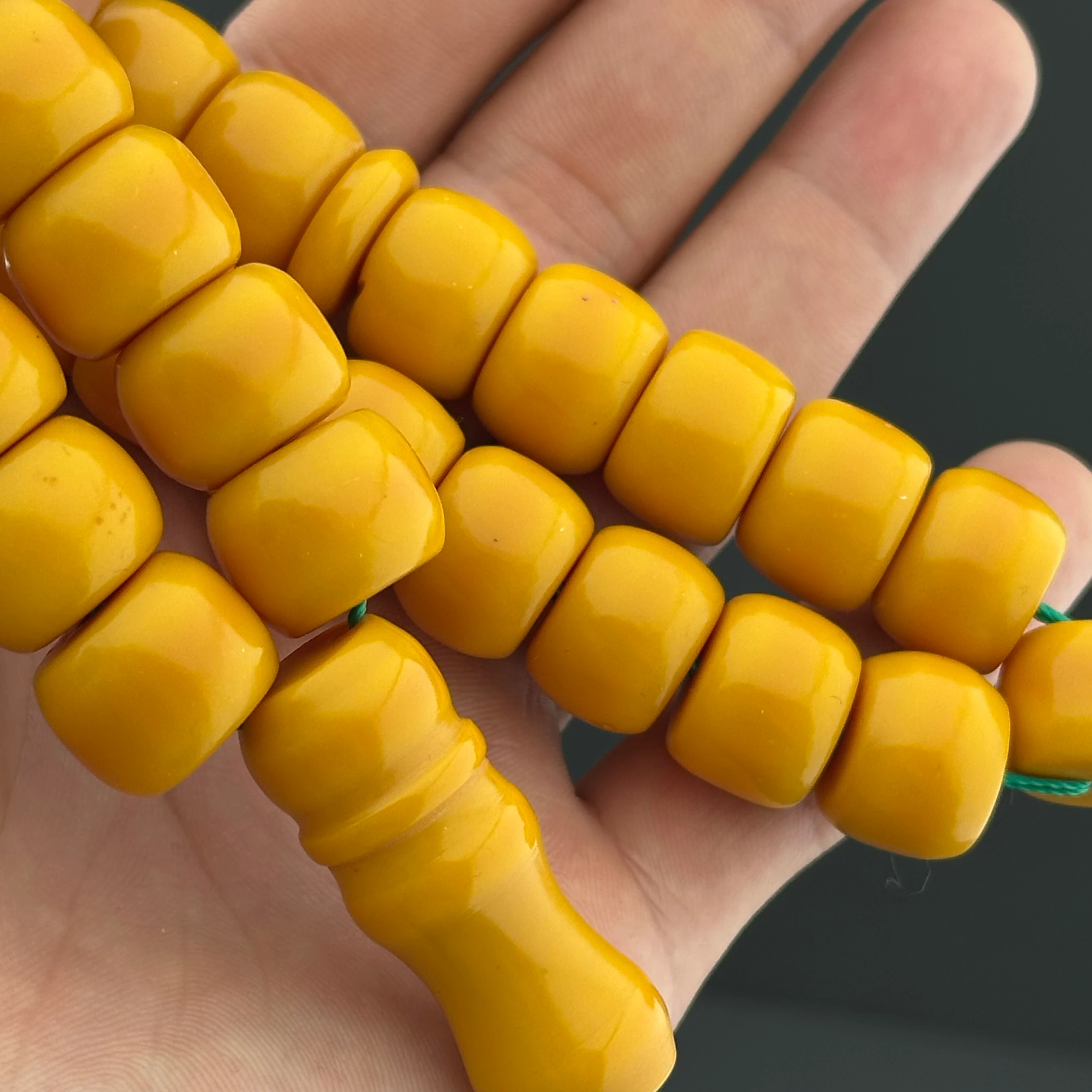 1990’lı Yıllardan Eski Miskevi Tesbih - Yılların Yorgunluğu Kondisyon: 6/10