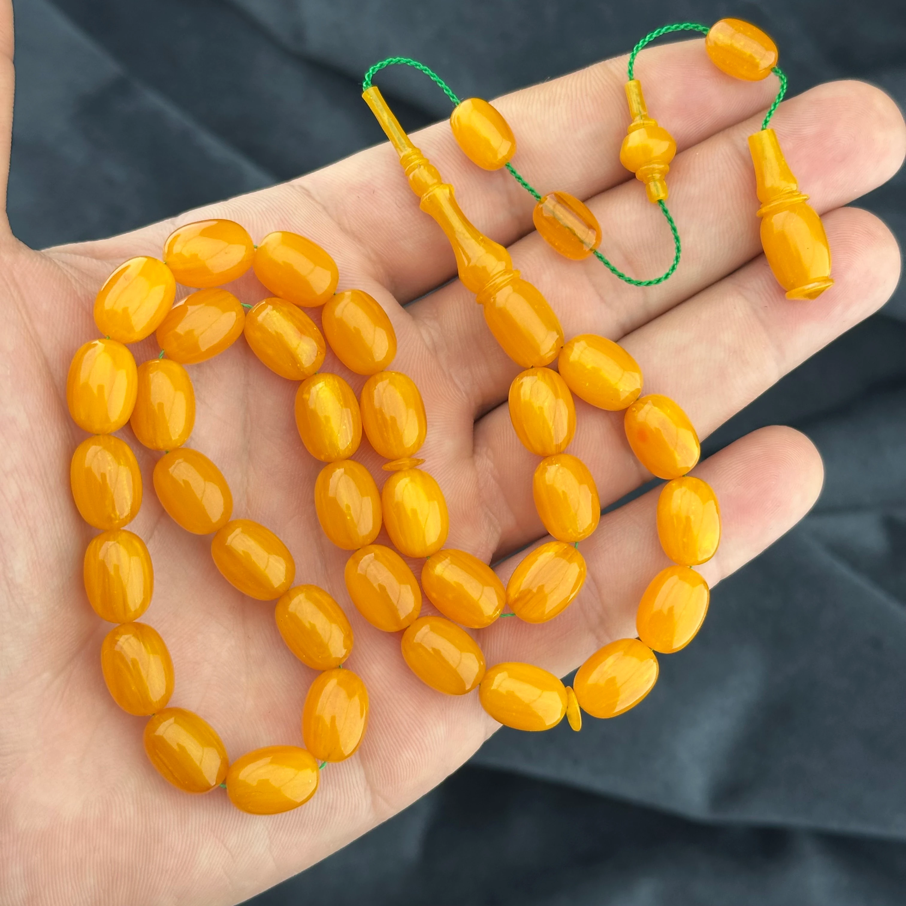 Ali ERİŞ - Özel Malzemeden Osmanlı Ayarında Sıkma Kehribar 