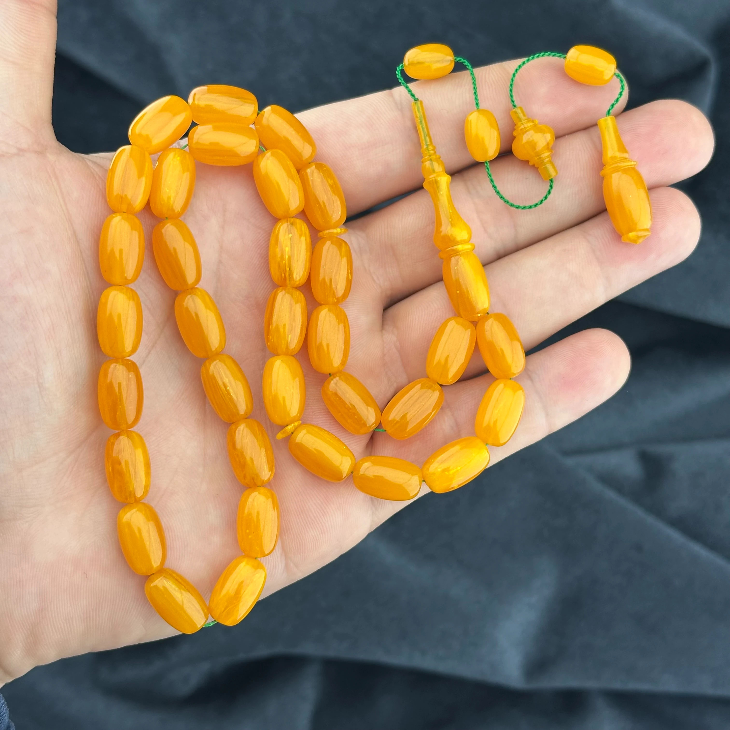 Ali ERİŞ - Özel Malzemeden Osmanlı Ayarında Sıkma Kehribar 