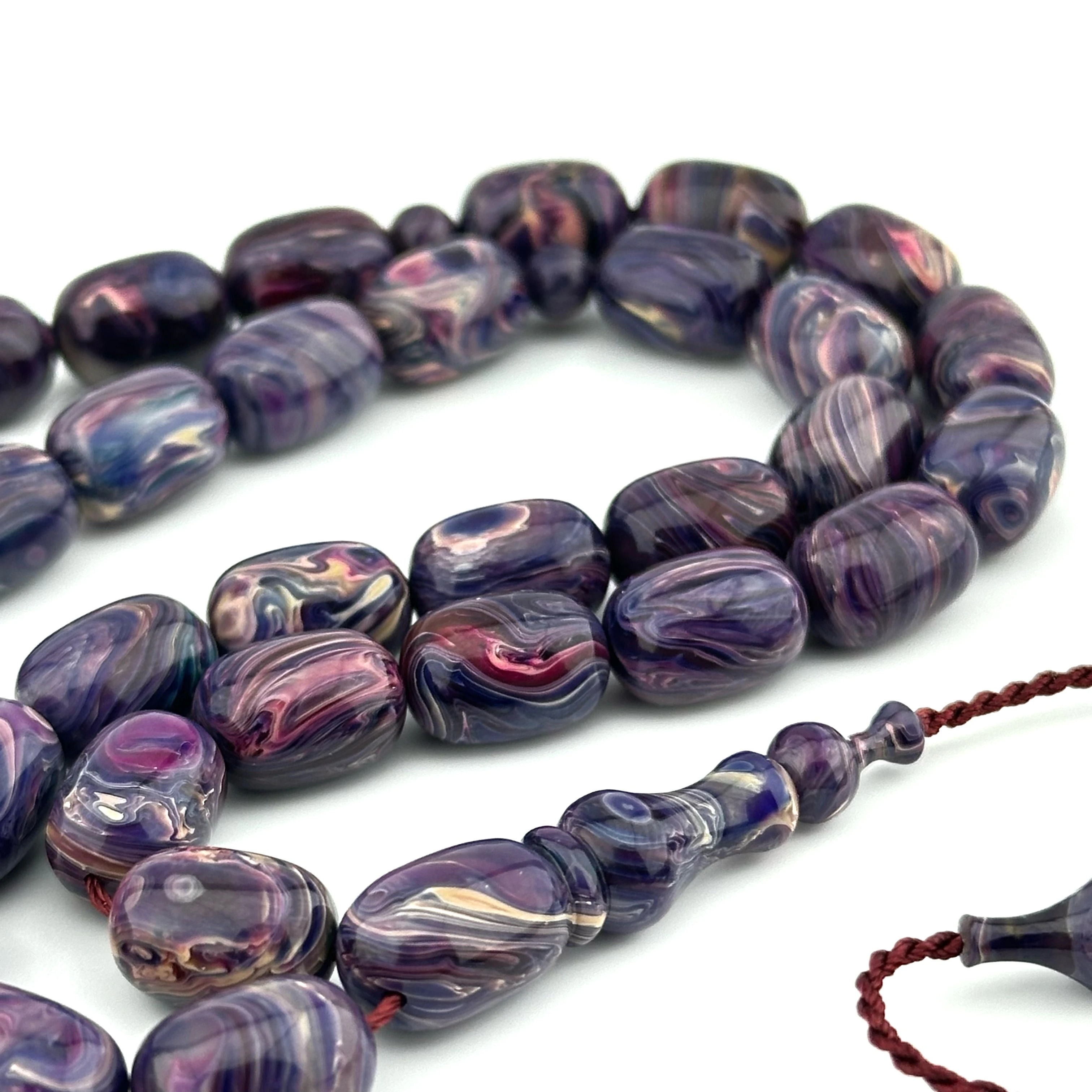 Özel Hare Yapısıyla Sandaloz Katalin Tesbih 