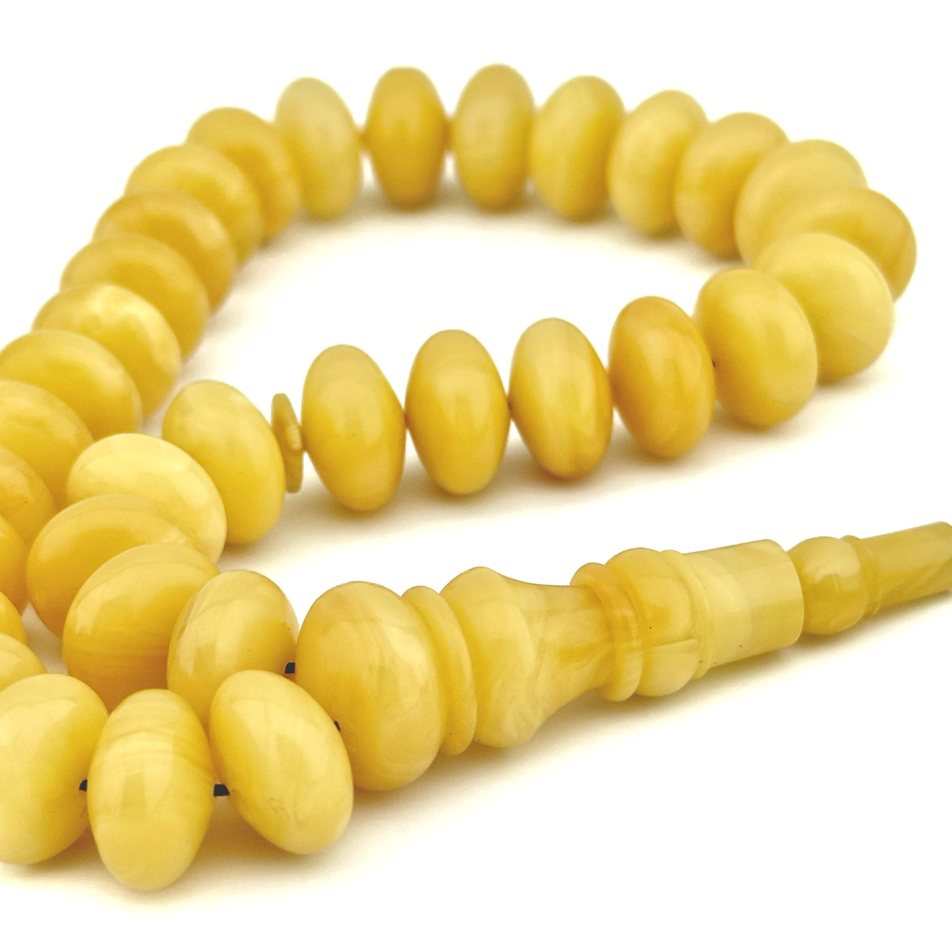 Özel Malzemeden El İşçiliği Sıkma Kehribar - Nadir Hamur 