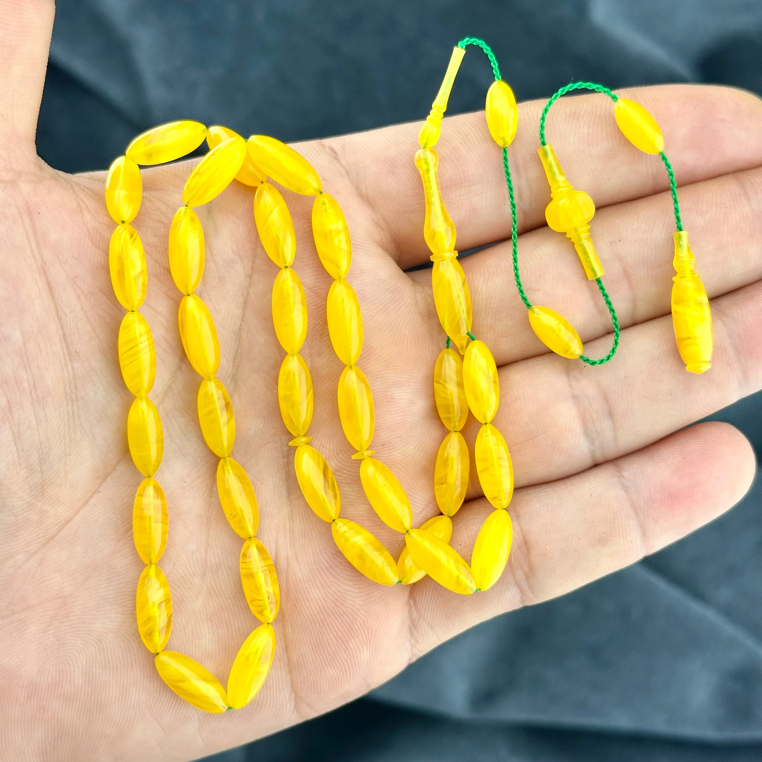 Ali ERİŞ - Arpa Kesim Özel Malzemeden Altın Hamur Sıkma Kehribar 