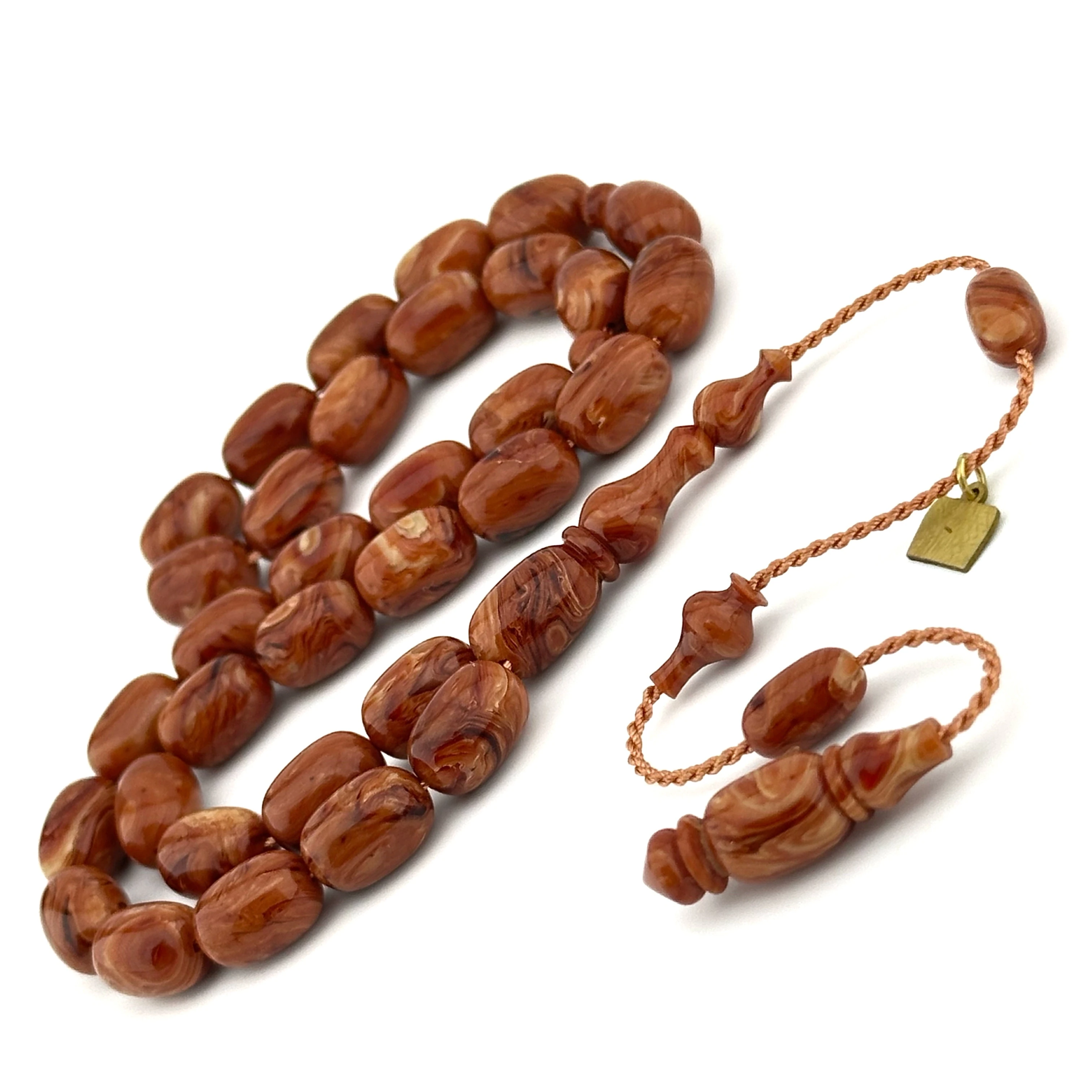 Özel Hare Yapısıyla Çekoslavak Sandaloz Katalin Tesbih 