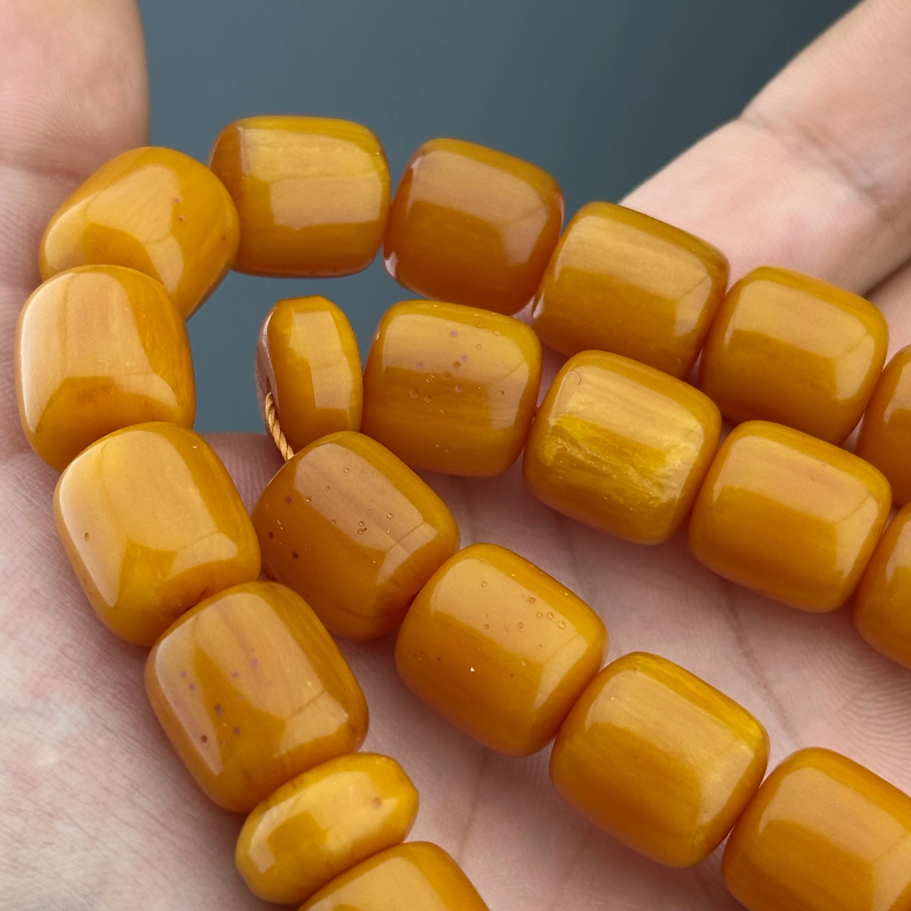 1990’lı Yıllardan Eski Miskevi Tesbih - Yılların Yorgunluğu Kondisyon: 6/10