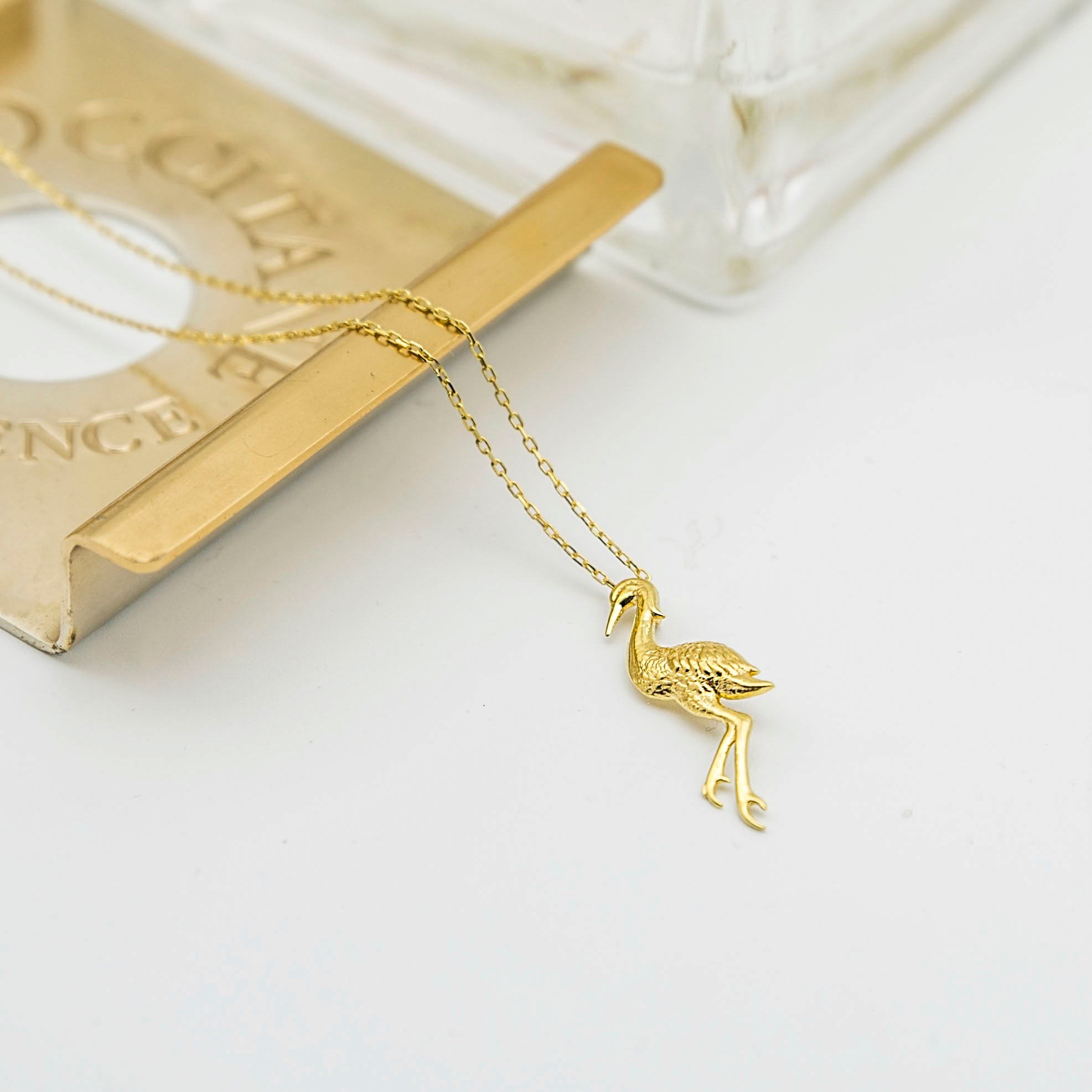 The Crane Pendant